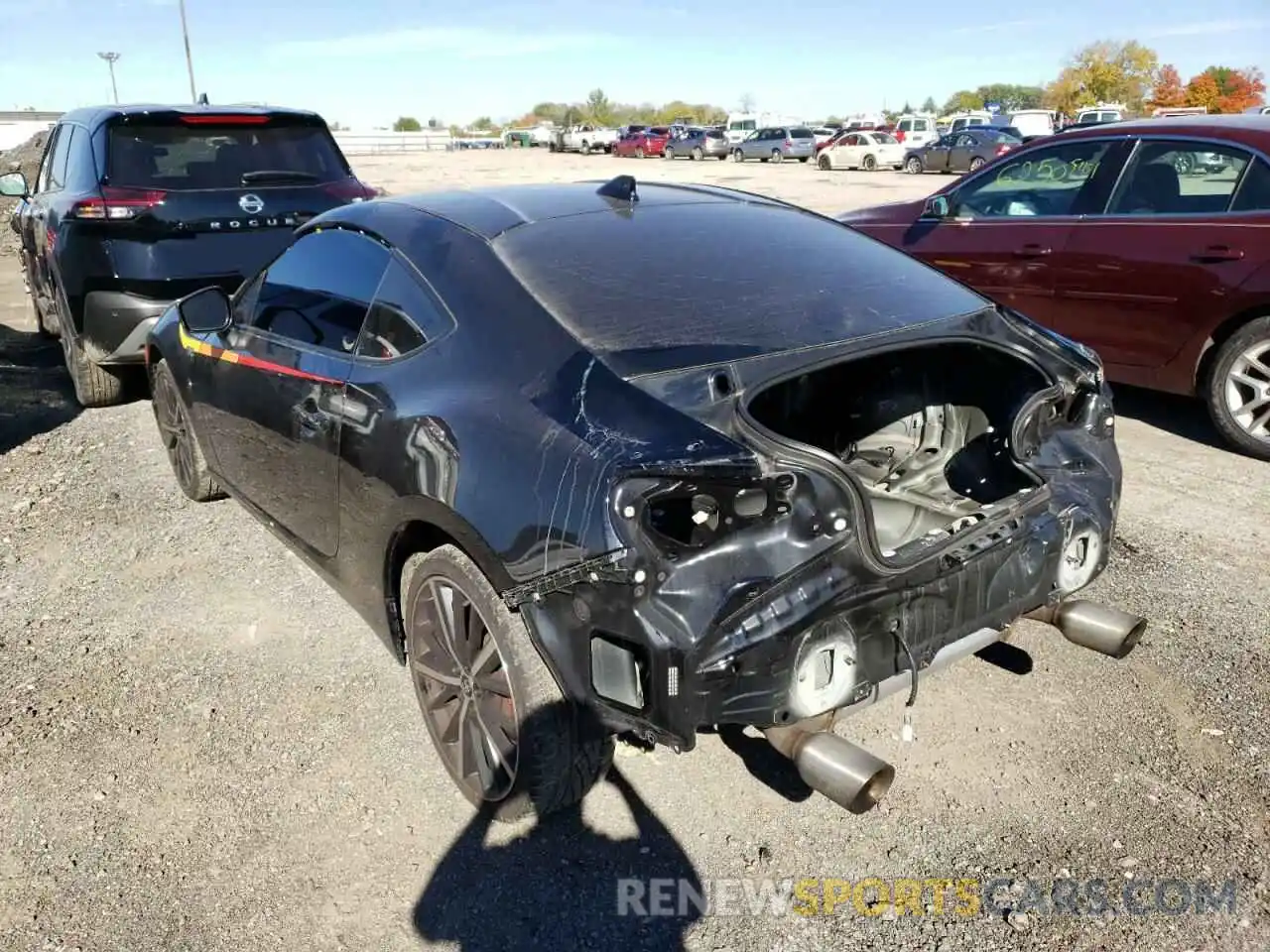 3 Photograph of a damaged car JF1ZNAE14K9701290 TOYOTA 86 2019