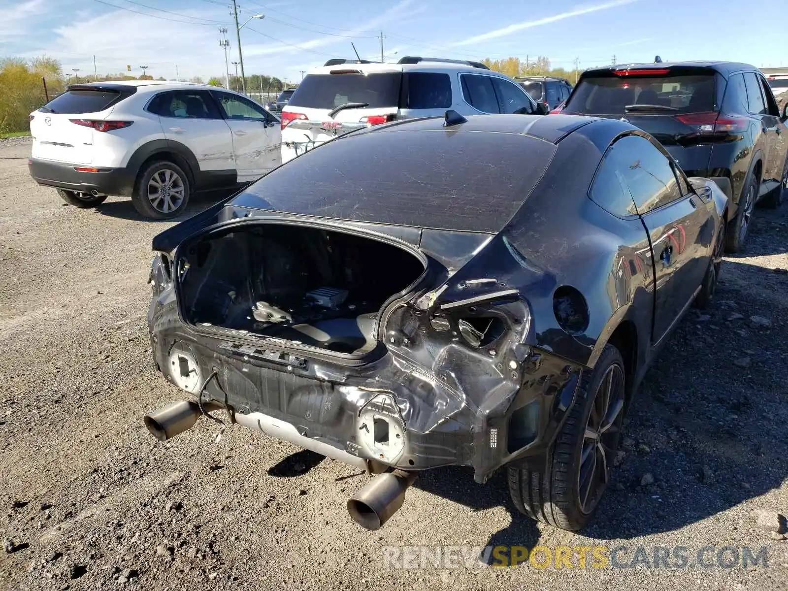 4 Photograph of a damaged car JF1ZNAE14K9701290 TOYOTA 86 2019