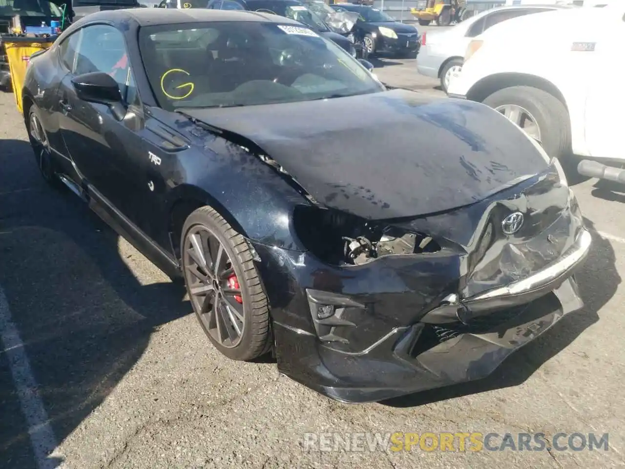 1 Photograph of a damaged car JF1ZNAE15K9701007 TOYOTA 86 2019