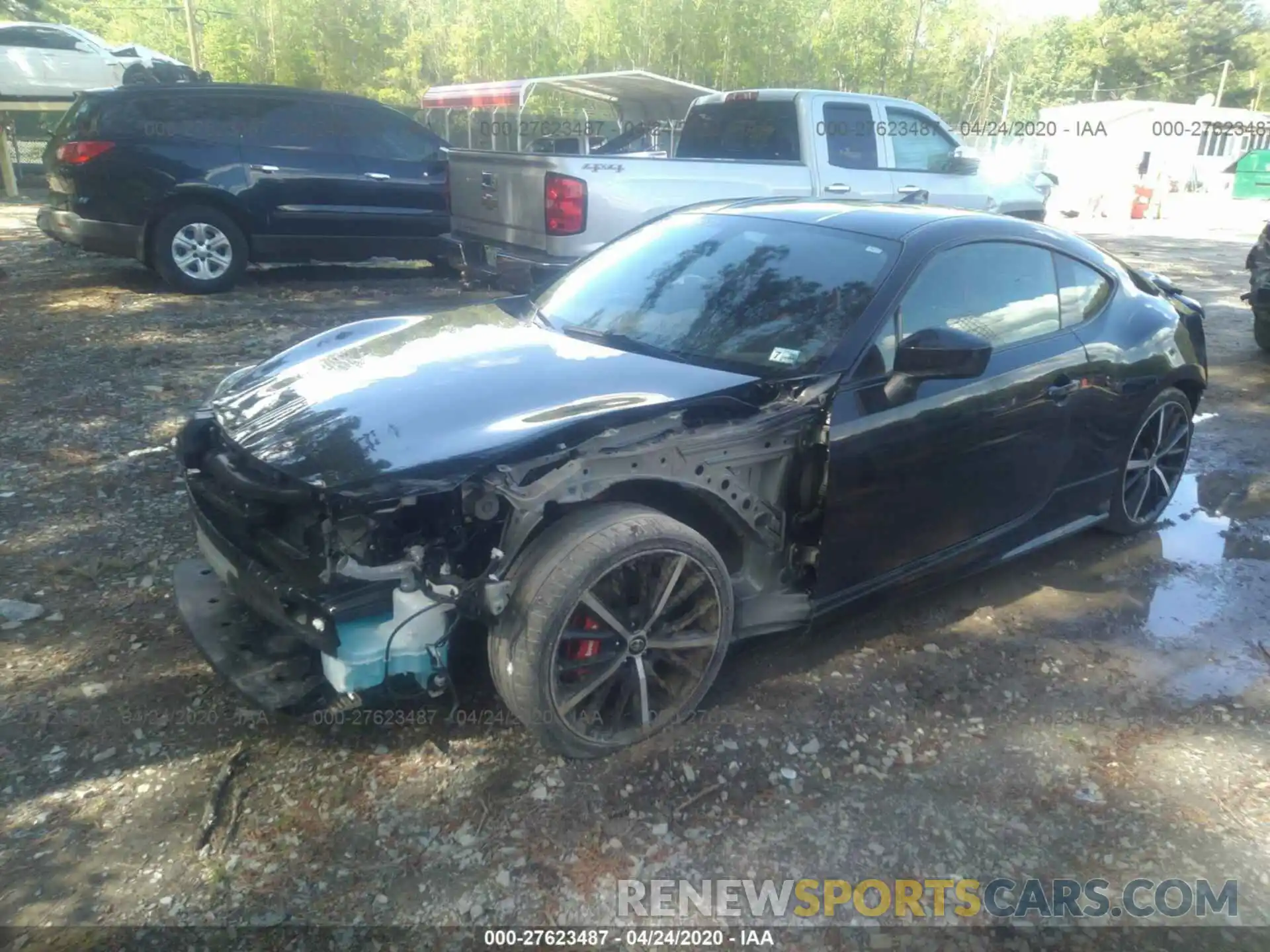 2 Photograph of a damaged car JF1ZNAE15K9701332 TOYOTA 86 2019