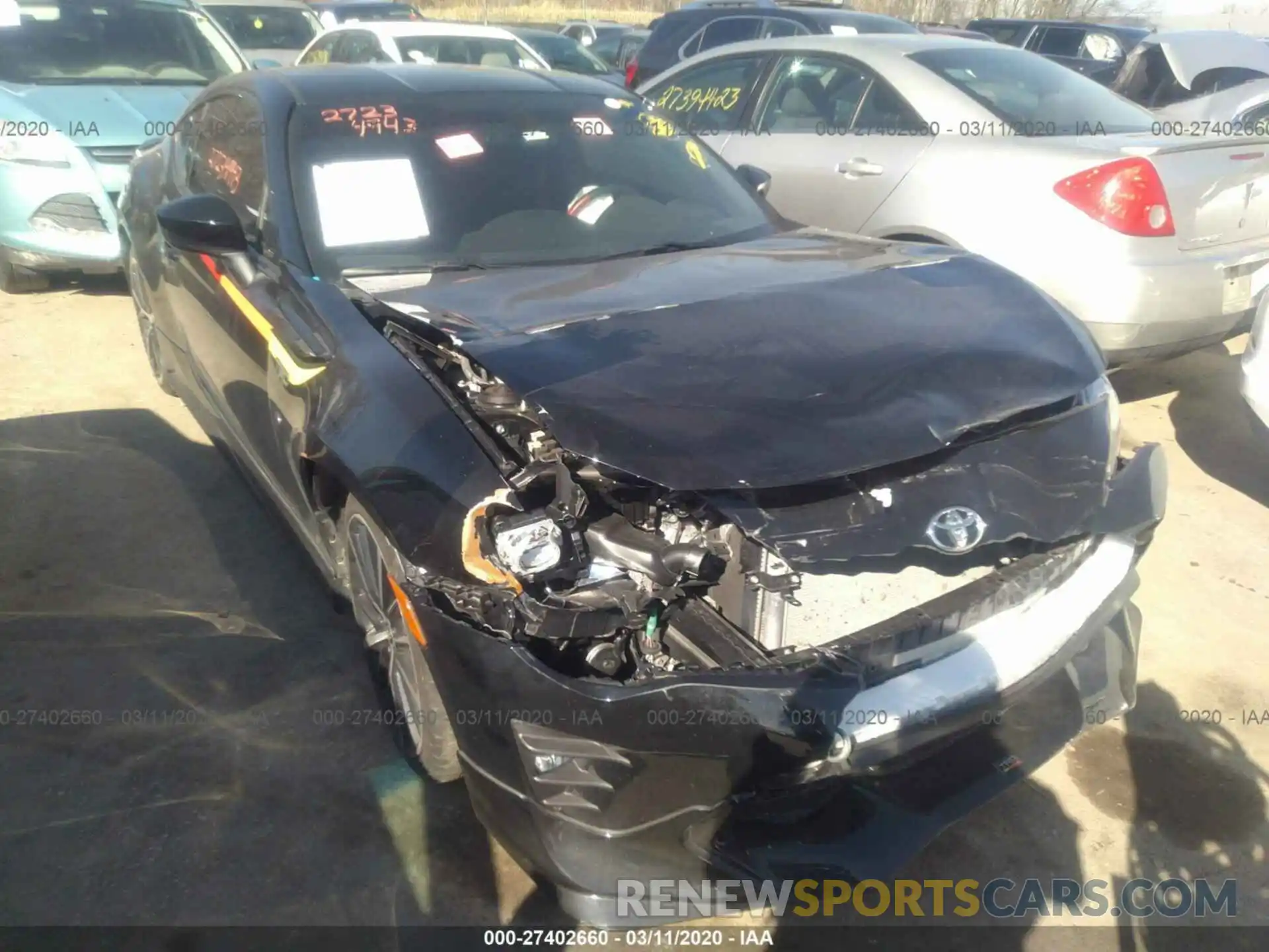 6 Photograph of a damaged car JF1ZNAE15K9701640 TOYOTA 86 2019