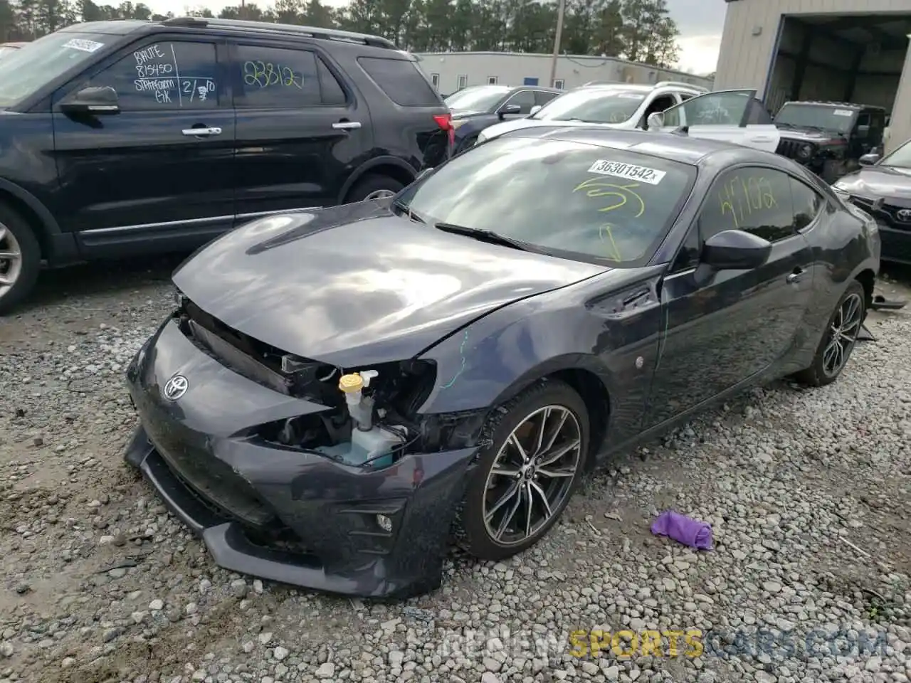 2 Photograph of a damaged car JF1ZNAE16K8703810 TOYOTA 86 2019