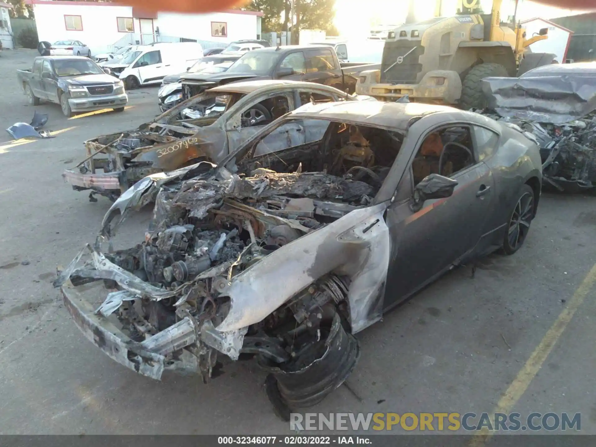 2 Photograph of a damaged car JF1ZNAE16K9702036 TOYOTA 86 2019