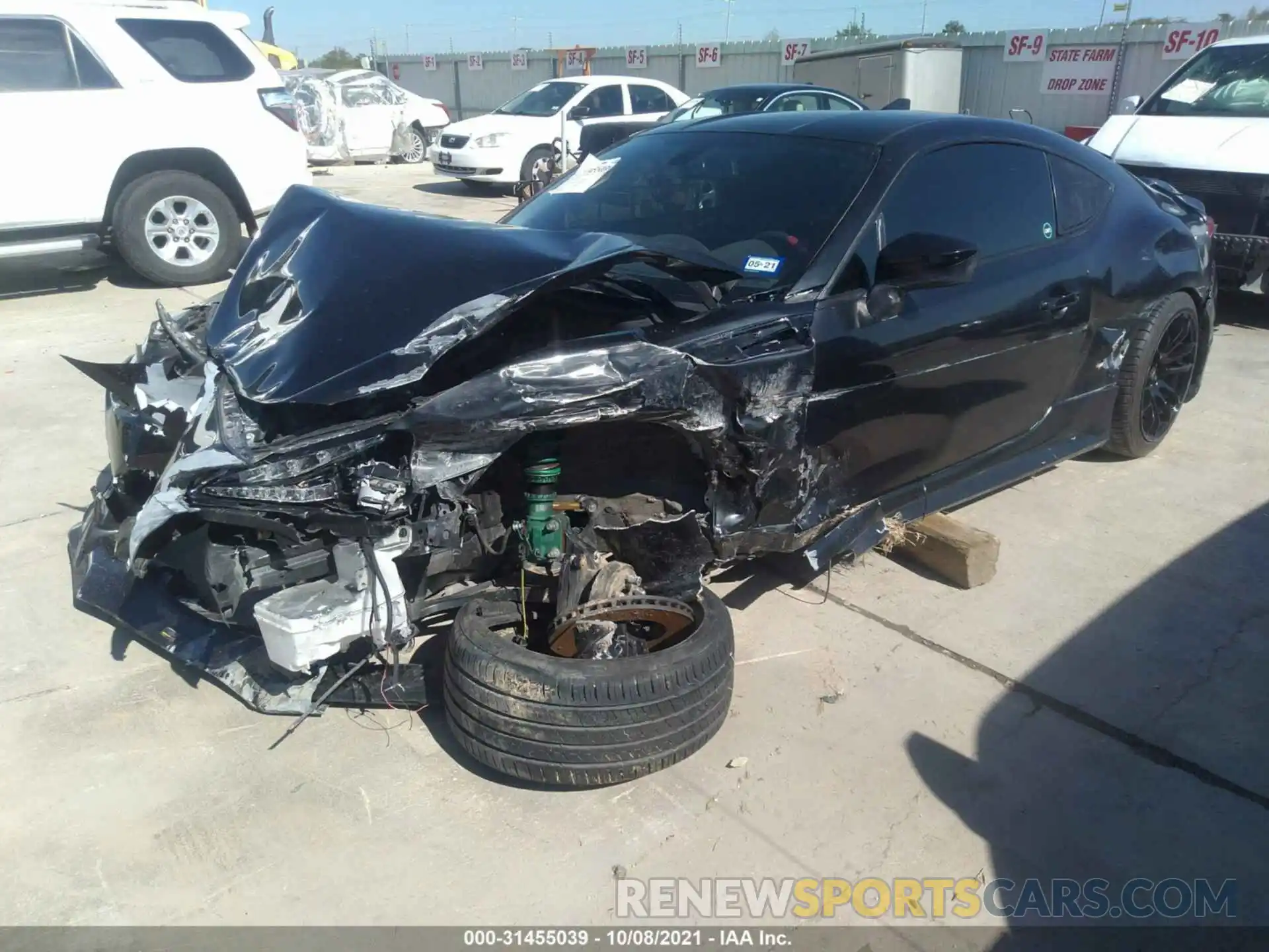 2 Photograph of a damaged car JF1ZNAE16K9702229 TOYOTA 86 2019