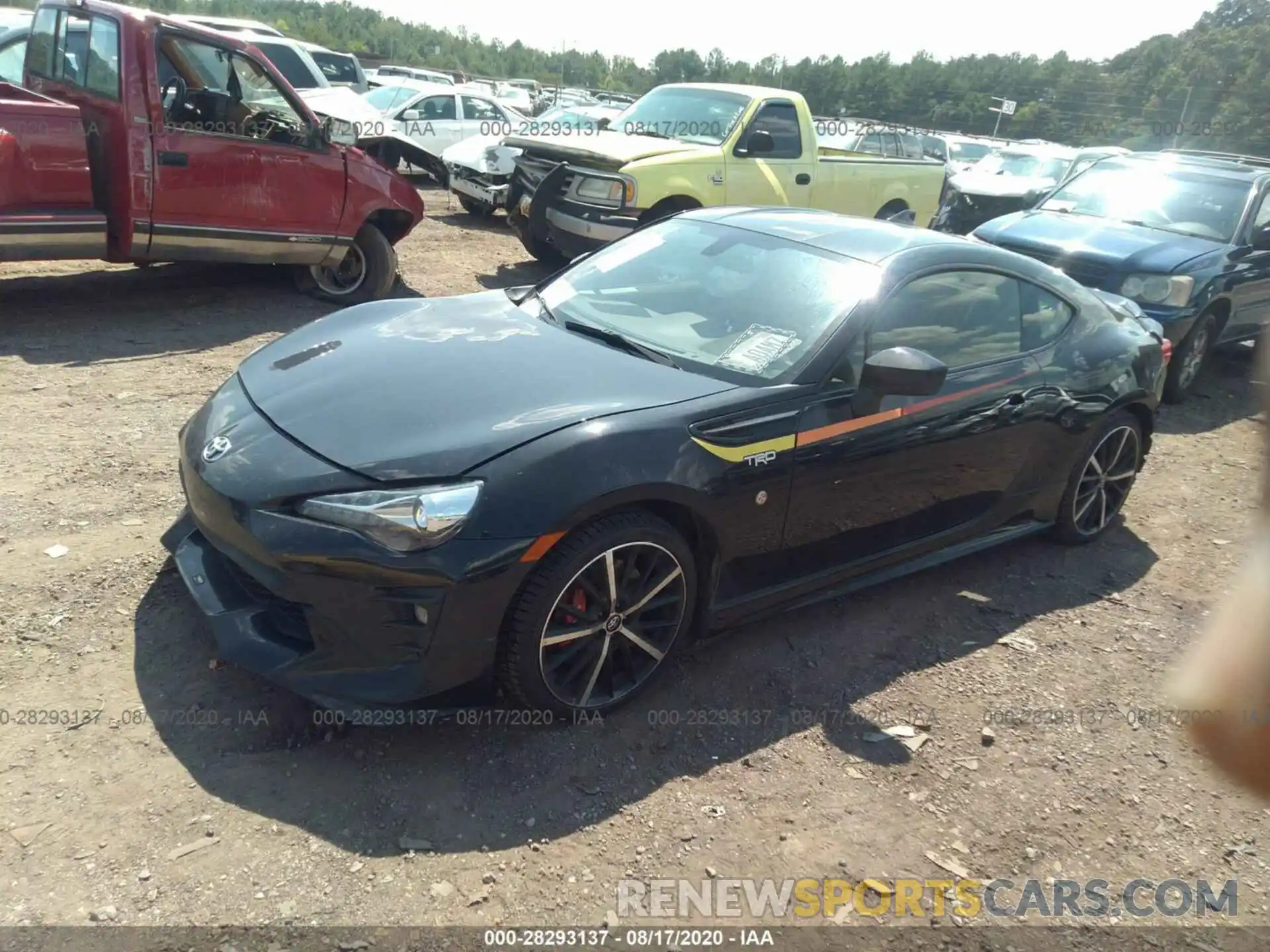 2 Photograph of a damaged car JF1ZNAE16K9702294 TOYOTA 86 2019