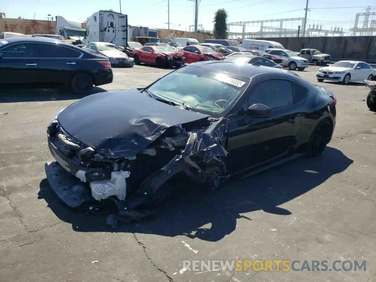 2 Photograph of a damaged car JF1ZNAE16K9702621 TOYOTA 86 2019