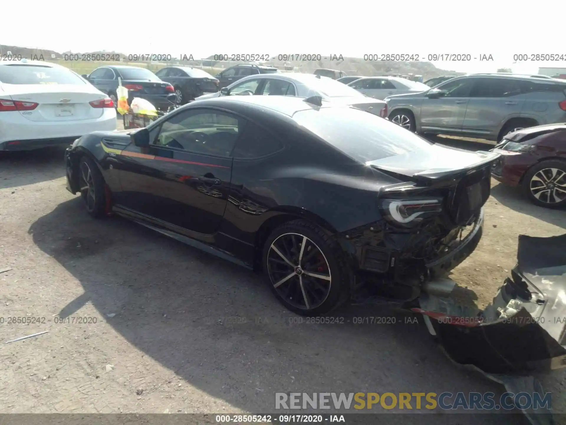 3 Photograph of a damaged car JF1ZNAE16K9702649 TOYOTA 86 2019