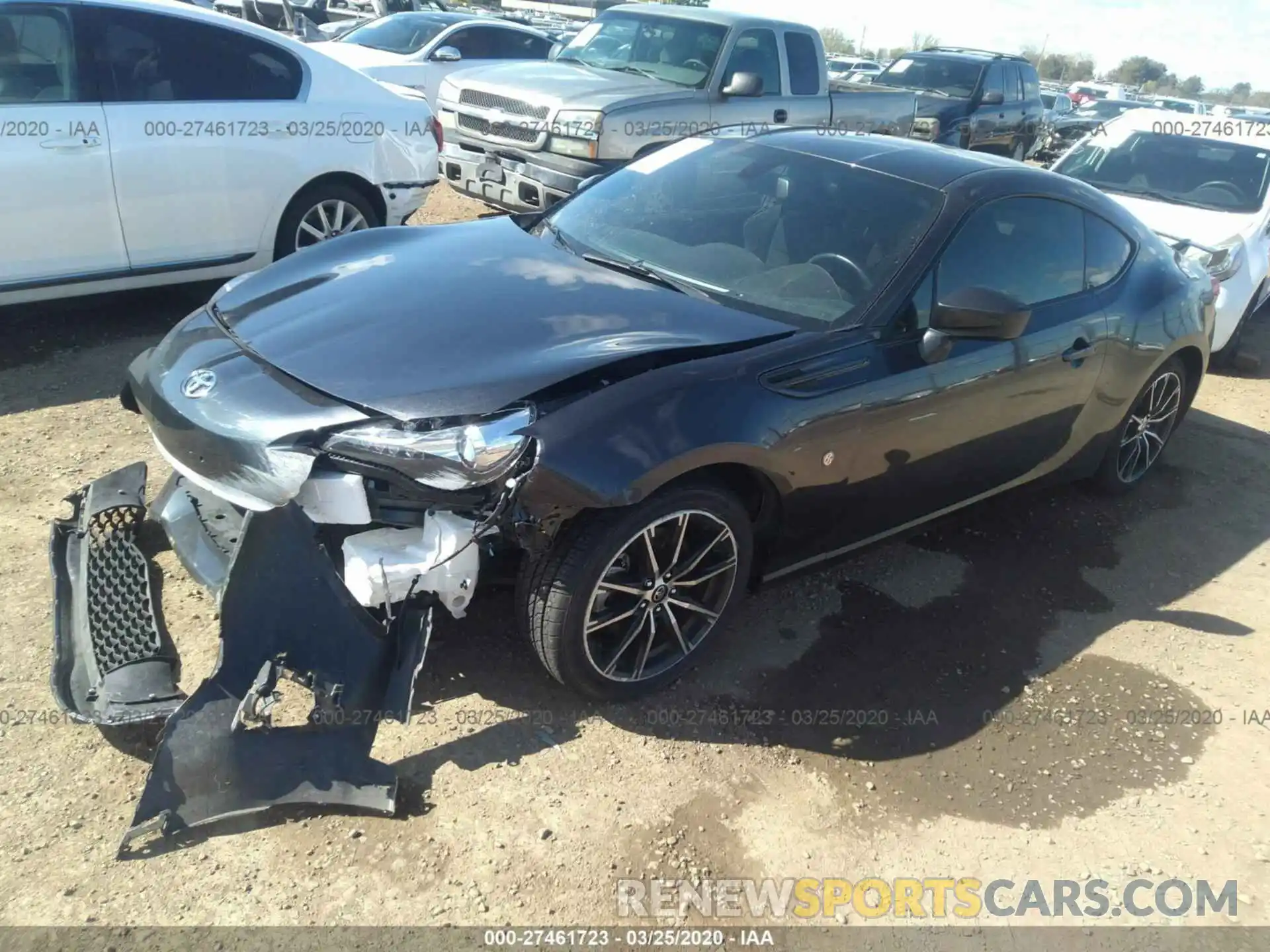 2 Photograph of a damaged car JF1ZNAE17K8701399 TOYOTA 86 2019