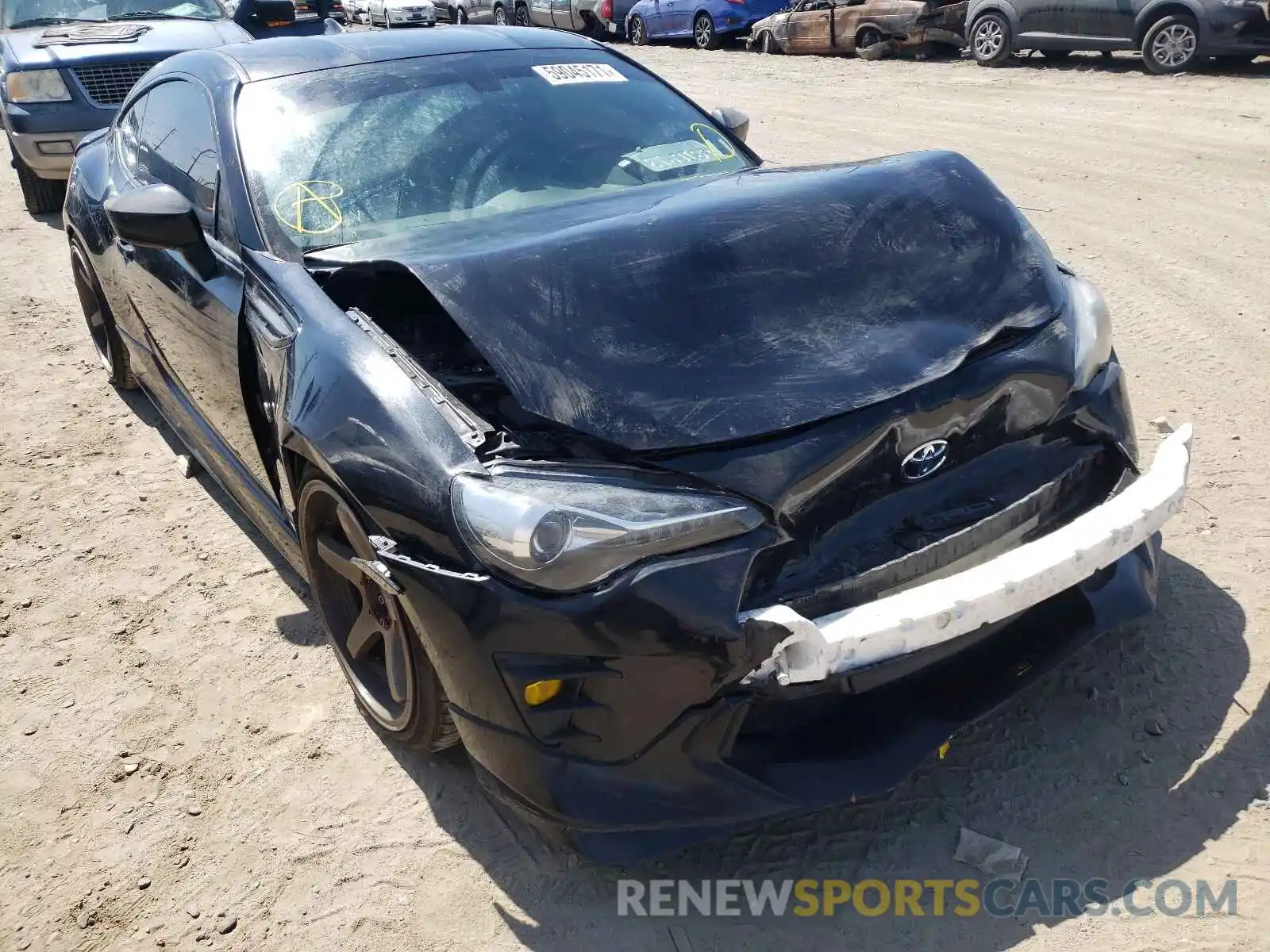 1 Photograph of a damaged car JF1ZNAE17K9701283 TOYOTA 86 2019