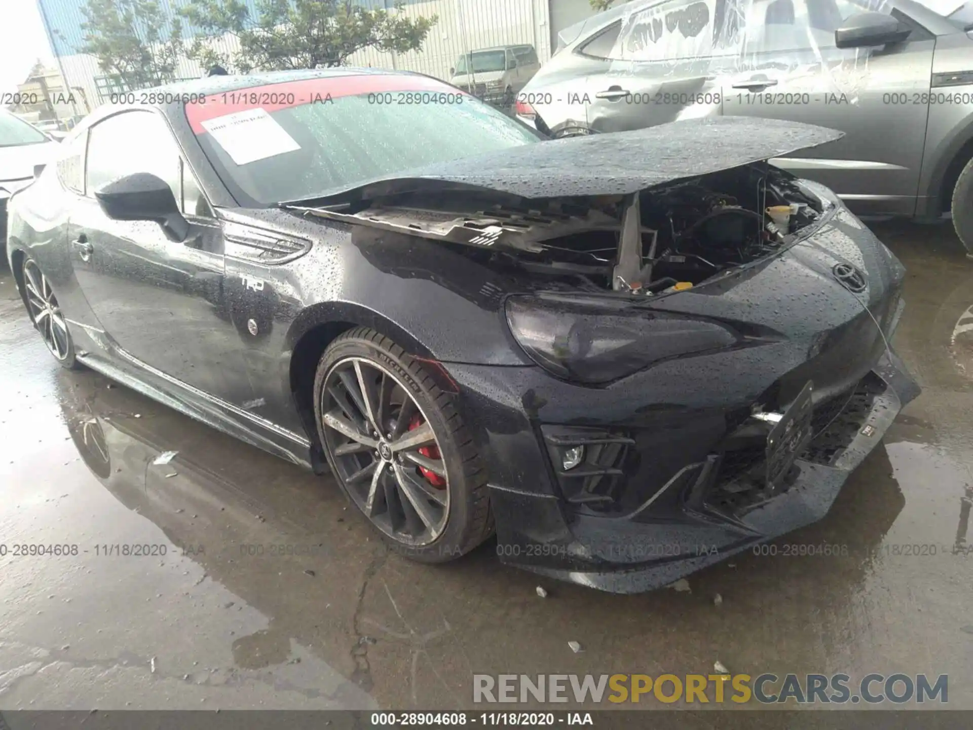 1 Photograph of a damaged car JF1ZNAE17K9702224 TOYOTA 86 2019