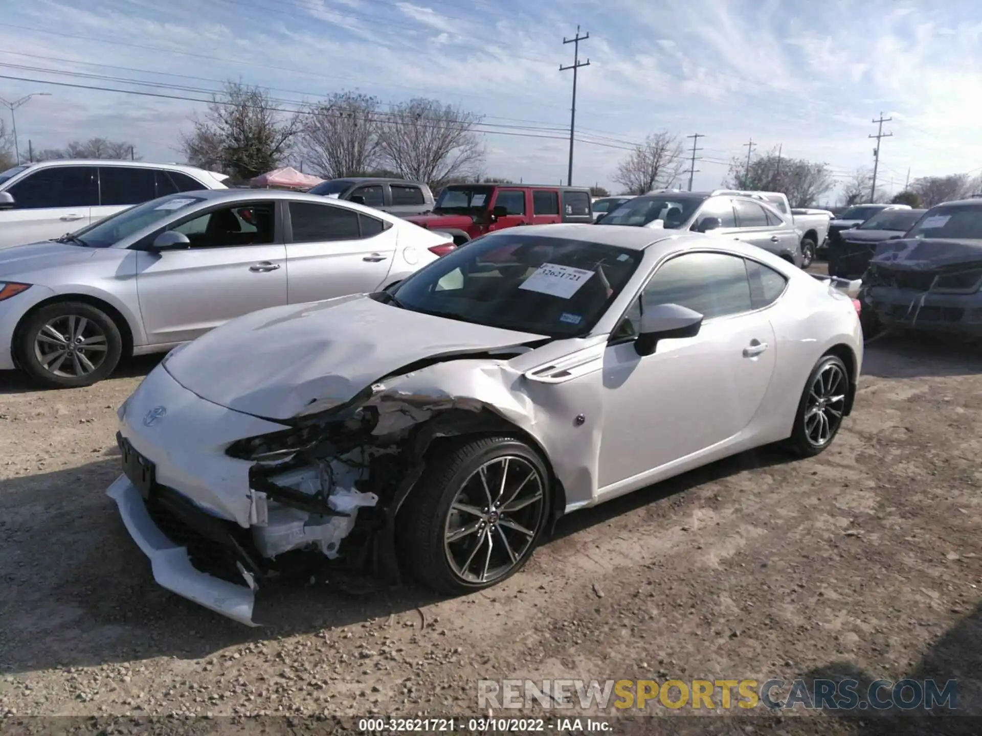 2 Photograph of a damaged car JF1ZNAE17K9703342 TOYOTA 86 2019