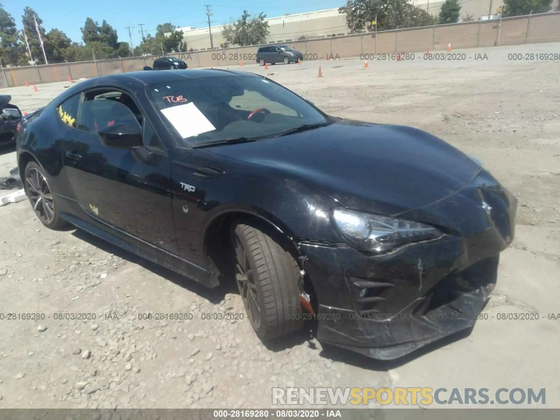 1 Photograph of a damaged car JF1ZNAE18K9701065 TOYOTA 86 2019