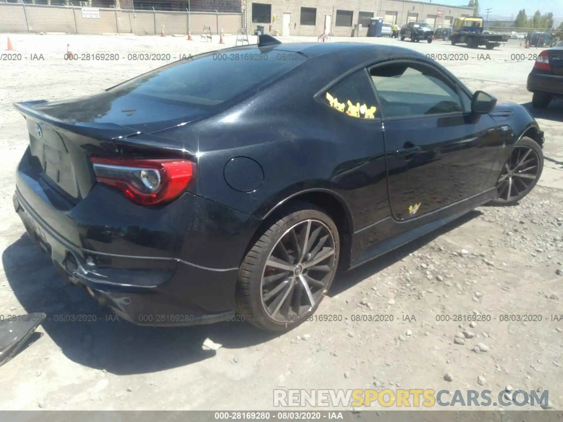 4 Photograph of a damaged car JF1ZNAE18K9701065 TOYOTA 86 2019