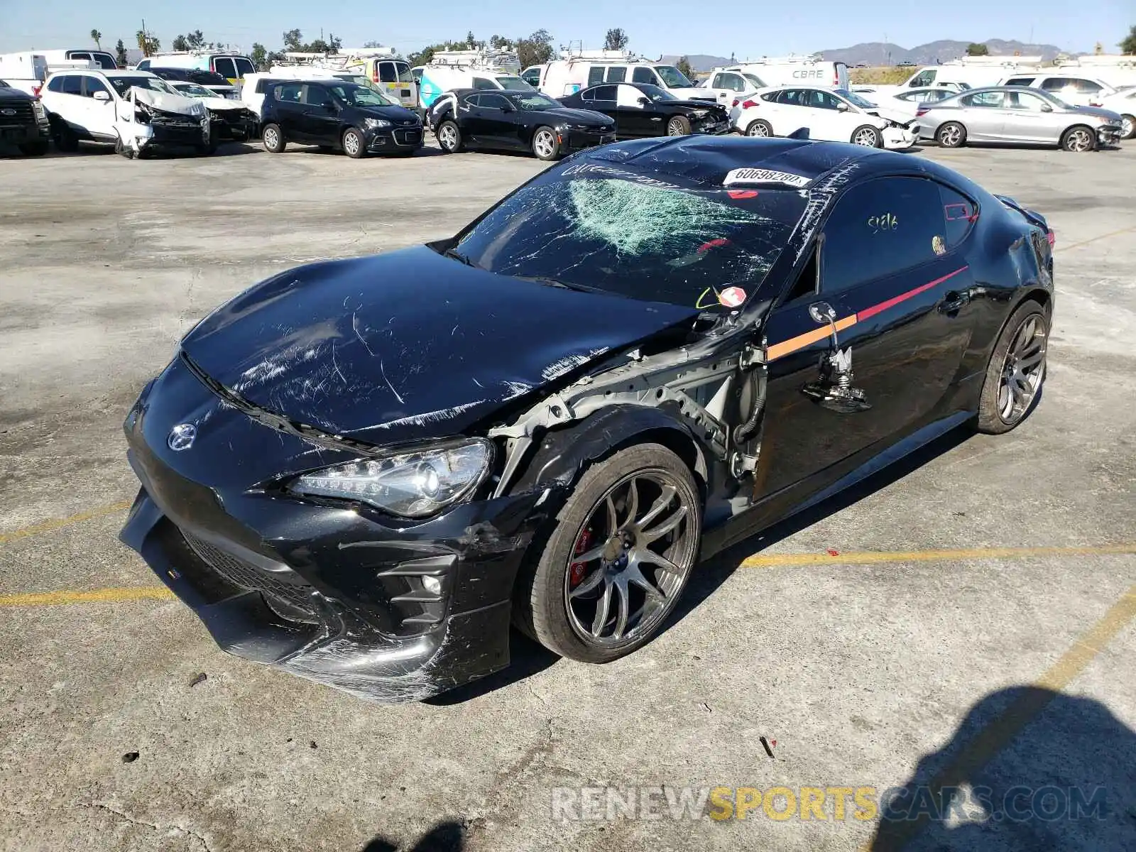 2 Photograph of a damaged car JF1ZNAE18K9701454 TOYOTA 86 2019