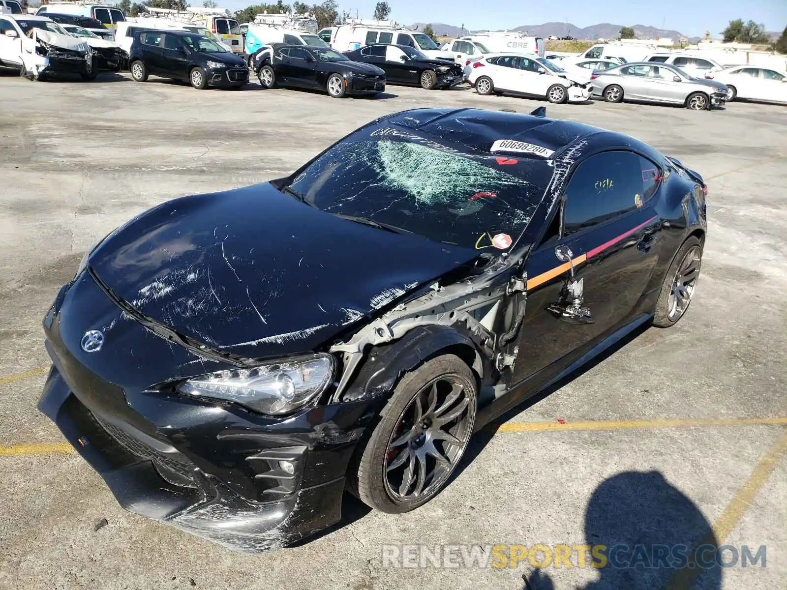 9 Photograph of a damaged car JF1ZNAE18K9701454 TOYOTA 86 2019