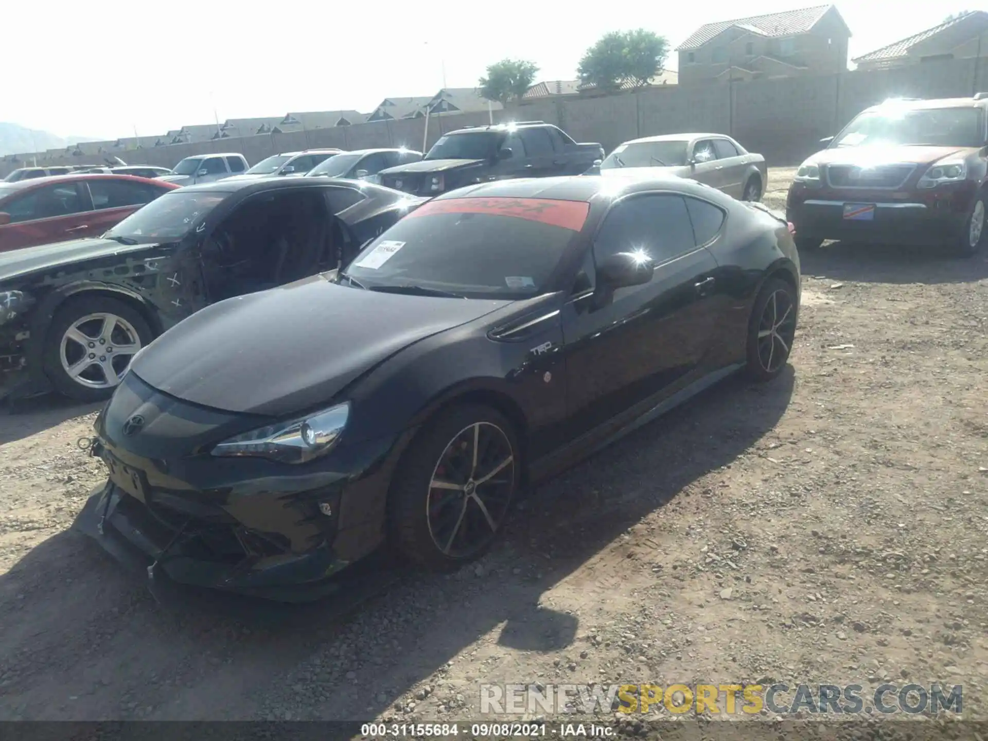 2 Photograph of a damaged car JF1ZNAE18K9702233 TOYOTA 86 2019