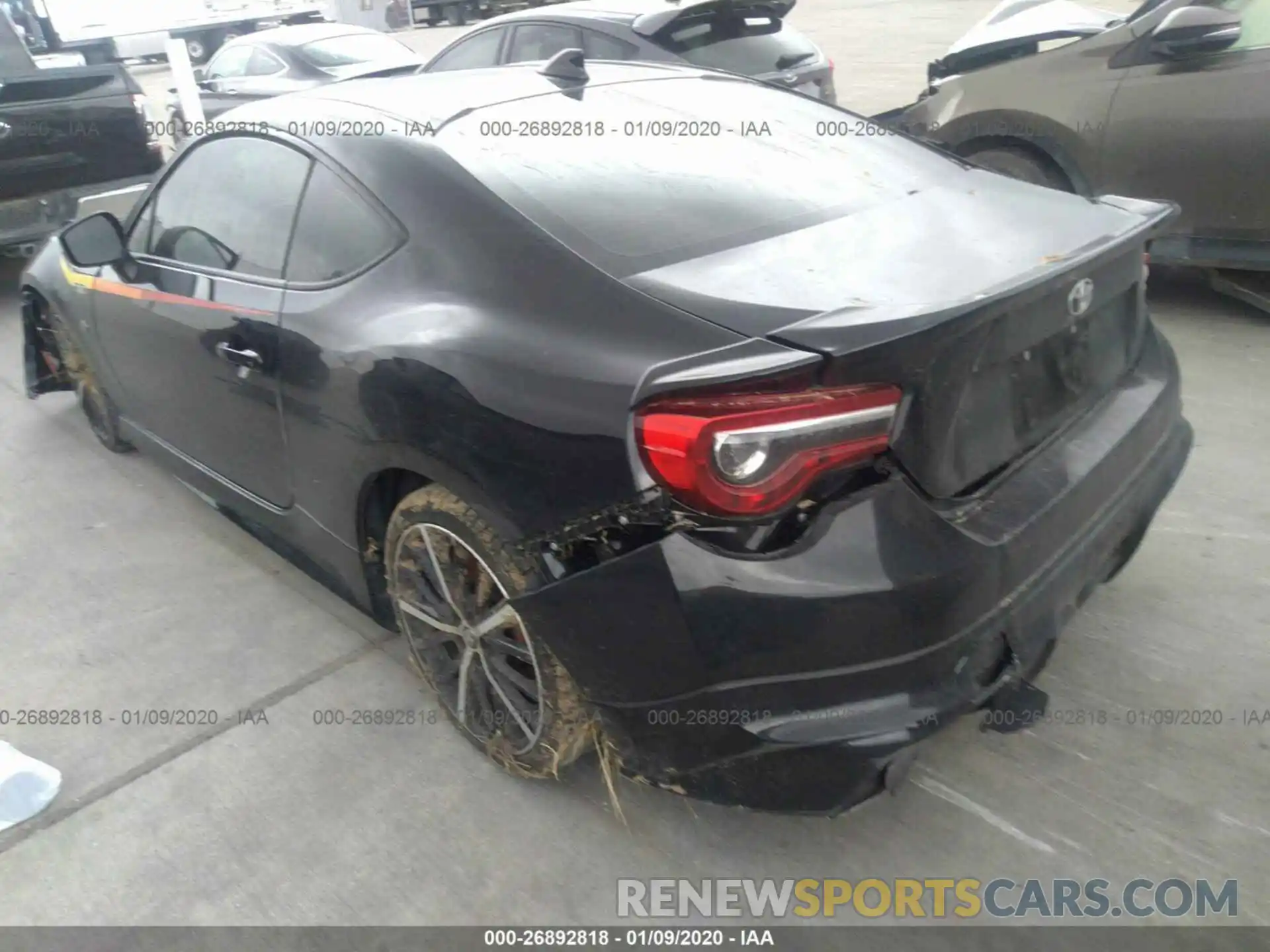 3 Photograph of a damaged car JF1ZNAE18K9702250 TOYOTA 86 2019