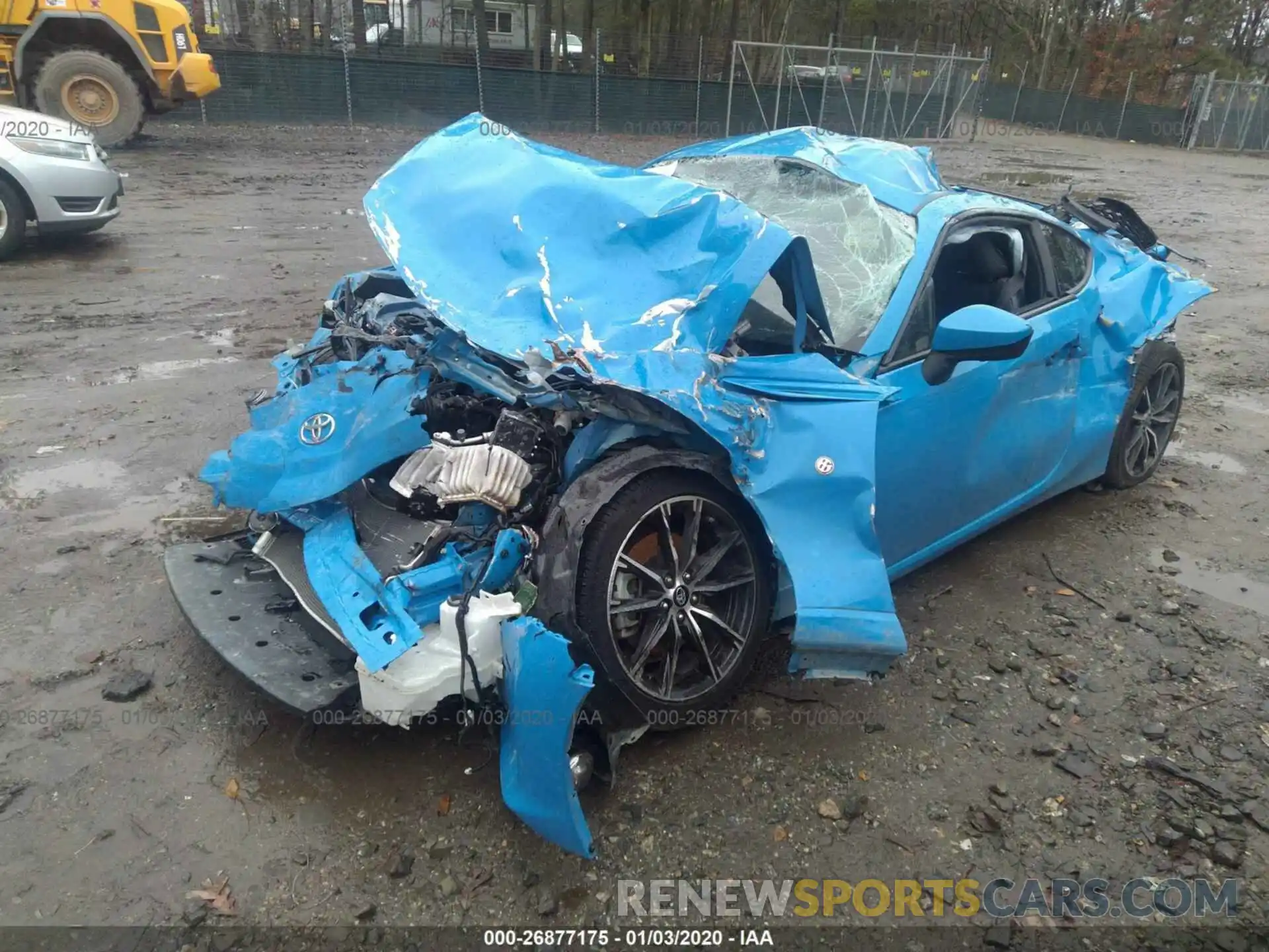 2 Photograph of a damaged car JF1ZNAE19K8700514 TOYOTA 86 2019