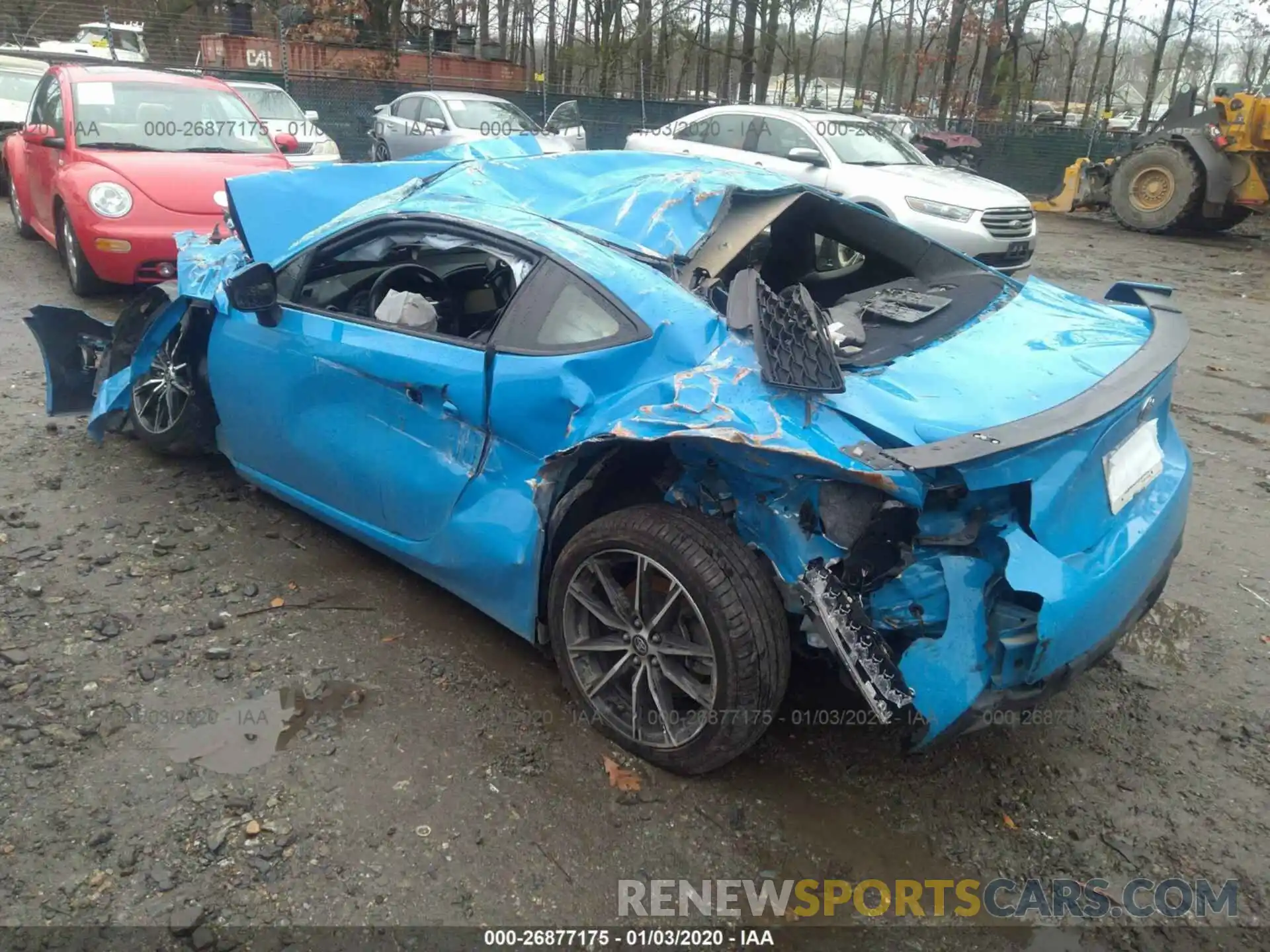 3 Photograph of a damaged car JF1ZNAE19K8700514 TOYOTA 86 2019