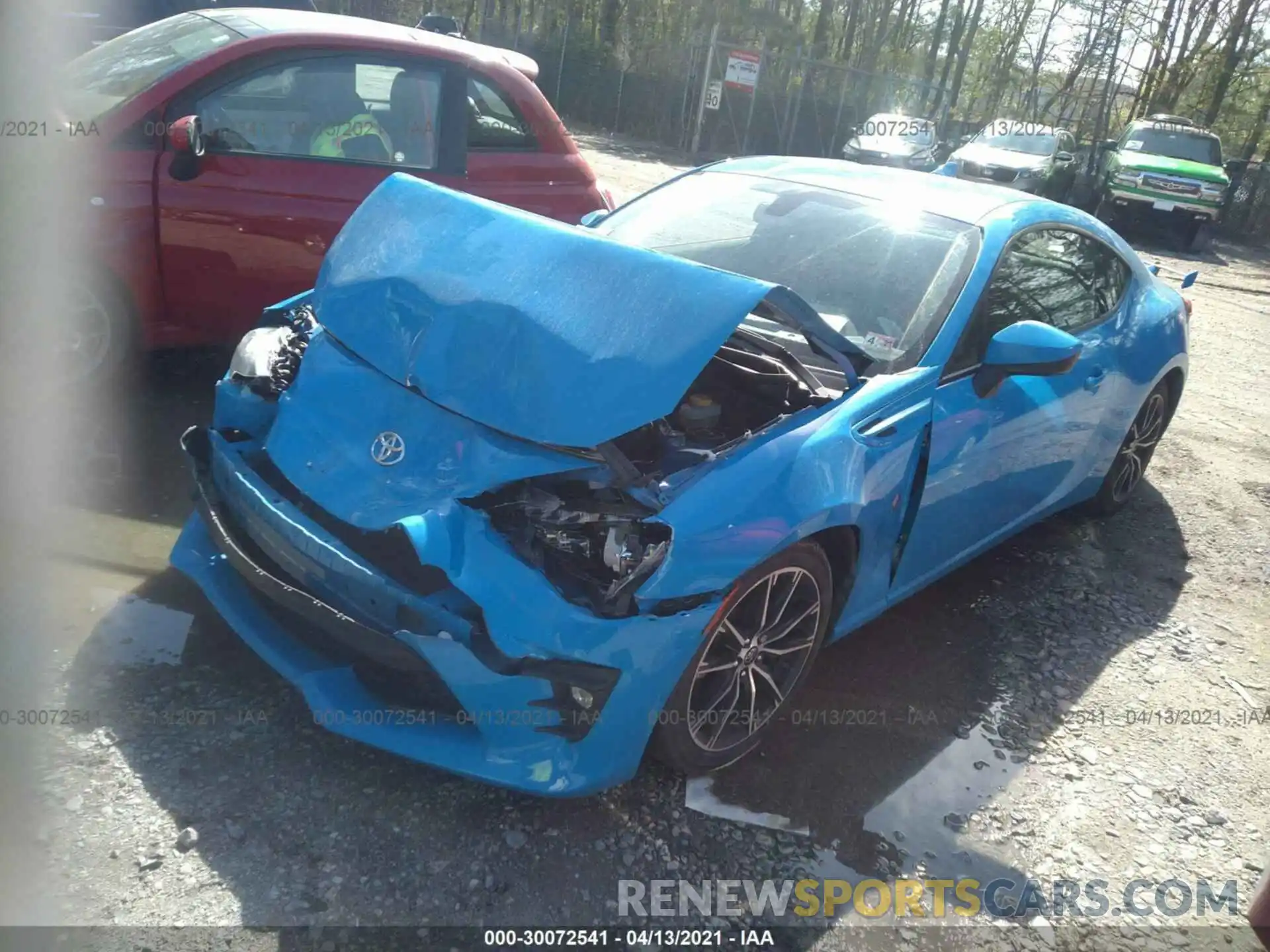 2 Photograph of a damaged car JF1ZNAE19K8701632 TOYOTA 86 2019