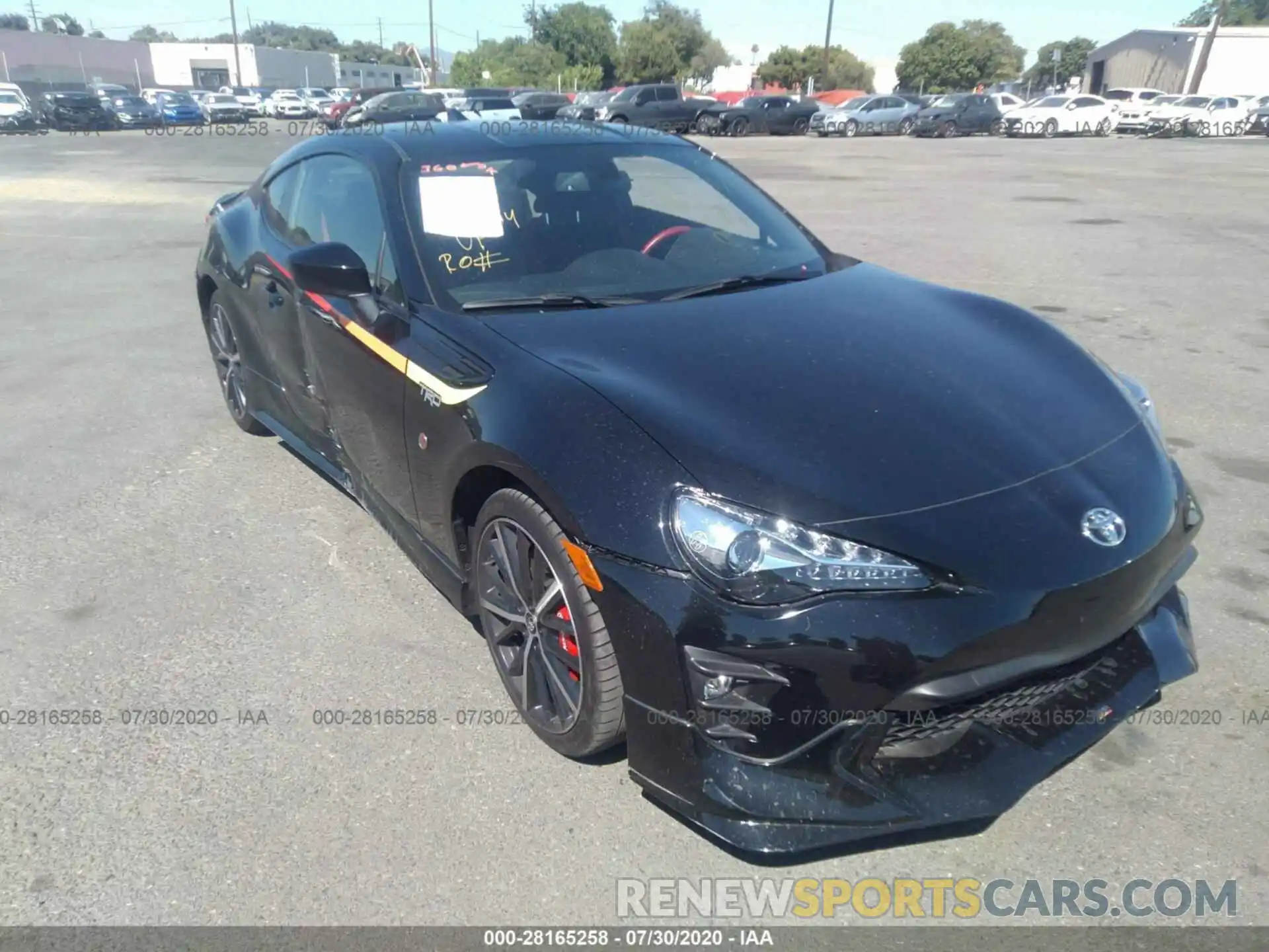 1 Photograph of a damaged car JF1ZNAE19K9701589 TOYOTA 86 2019