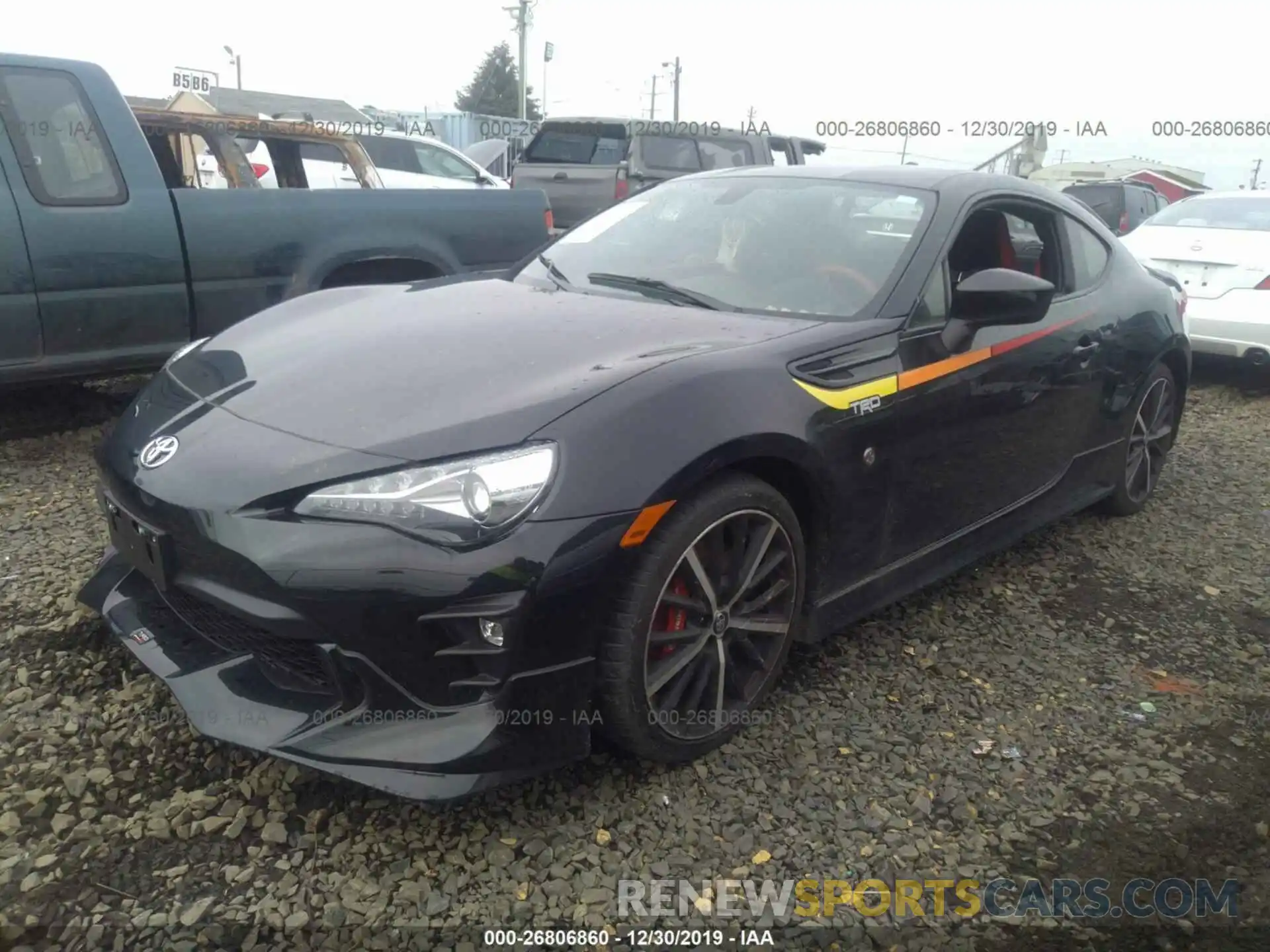 2 Photograph of a damaged car JF1ZNAE19K9702774 TOYOTA 86 2019