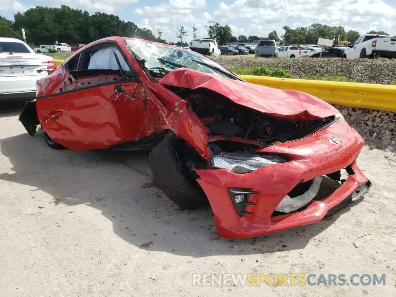 1 Photograph of a damaged car JF1ZNAE1XK8701333 TOYOTA 86 2019