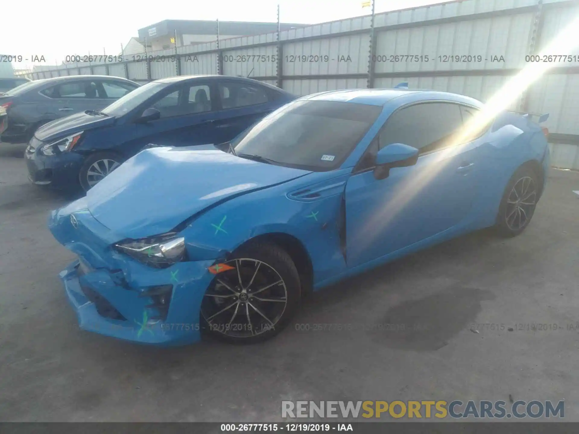 2 Photograph of a damaged car JF1ZNAE1XK8704006 TOYOTA 86 2019