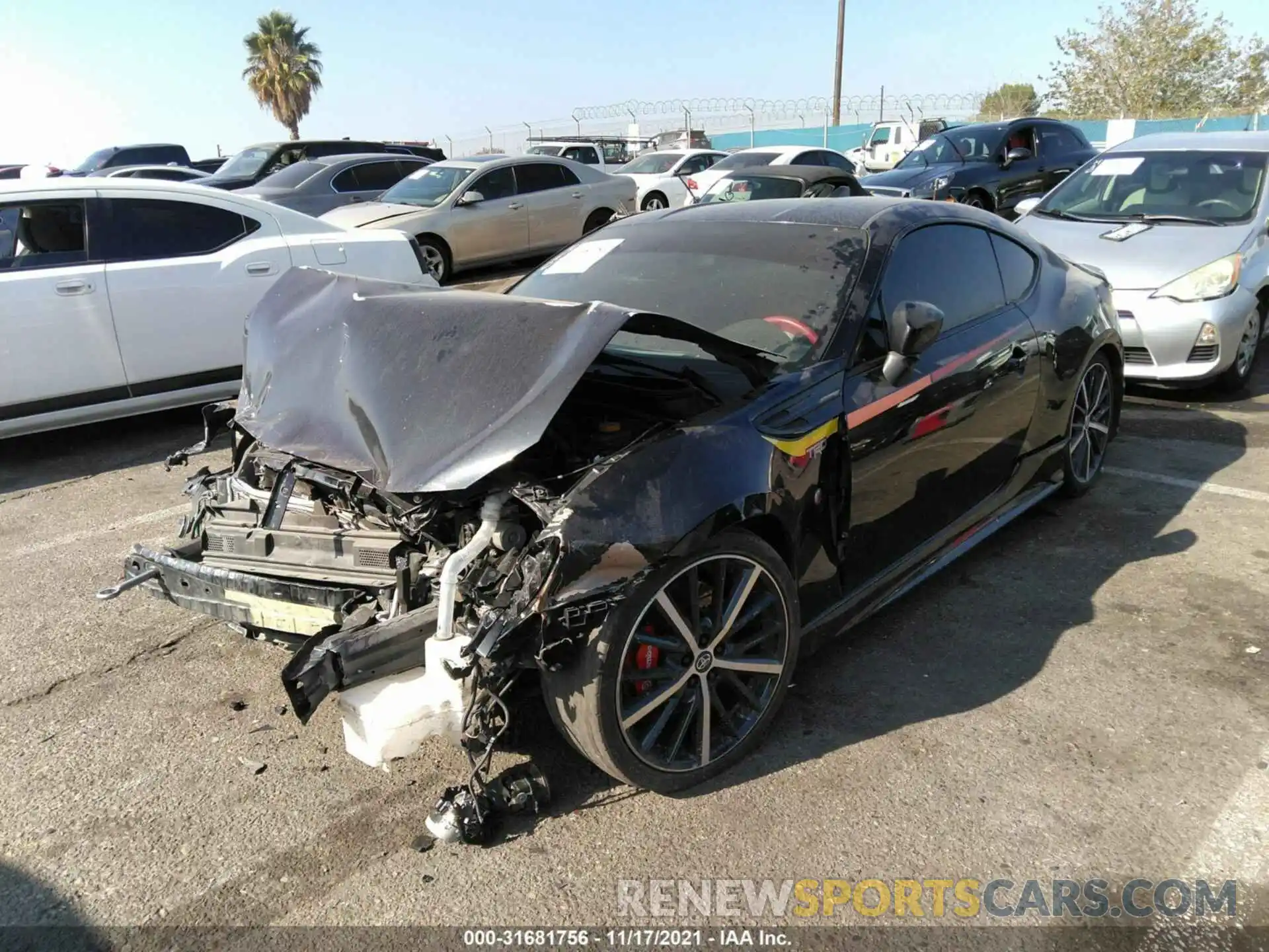 2 Photograph of a damaged car JF1ZNAE1XK9700774 TOYOTA 86 2019