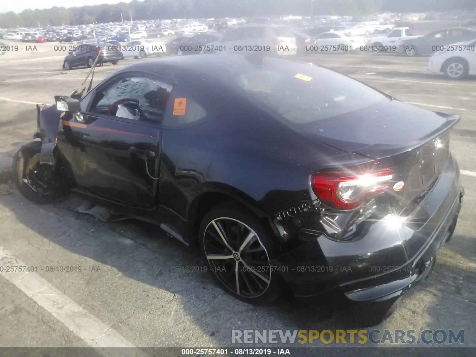 3 Photograph of a damaged car JF1ZNAE1XK9701410 TOYOTA 86 2019