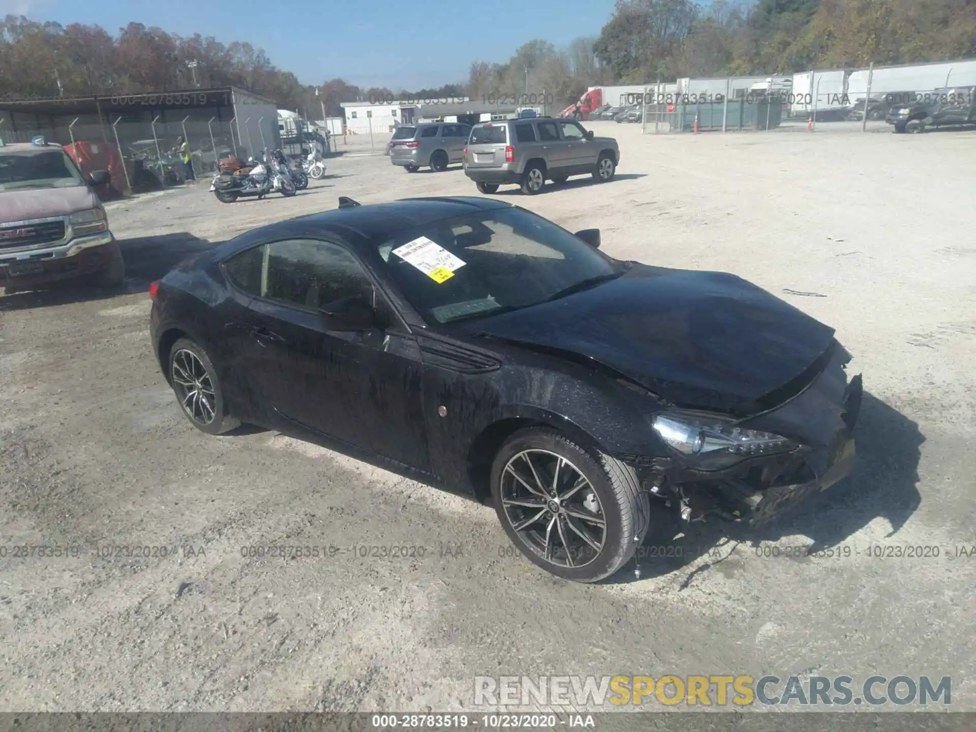 1 Photograph of a damaged car JF1ZNAA10L8751231 TOYOTA 86 2020