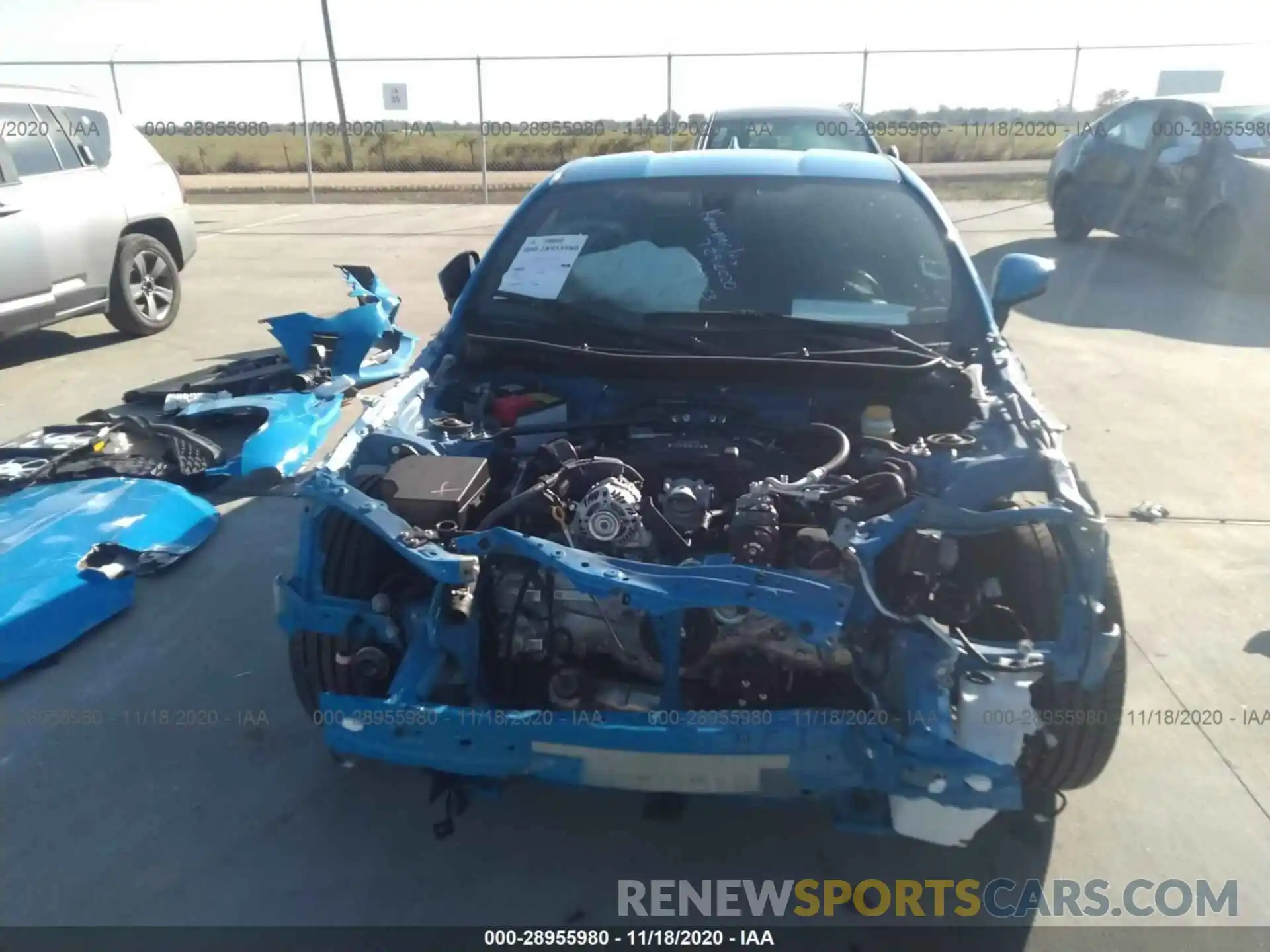 6 Photograph of a damaged car JF1ZNAA11L8751853 TOYOTA 86 2020