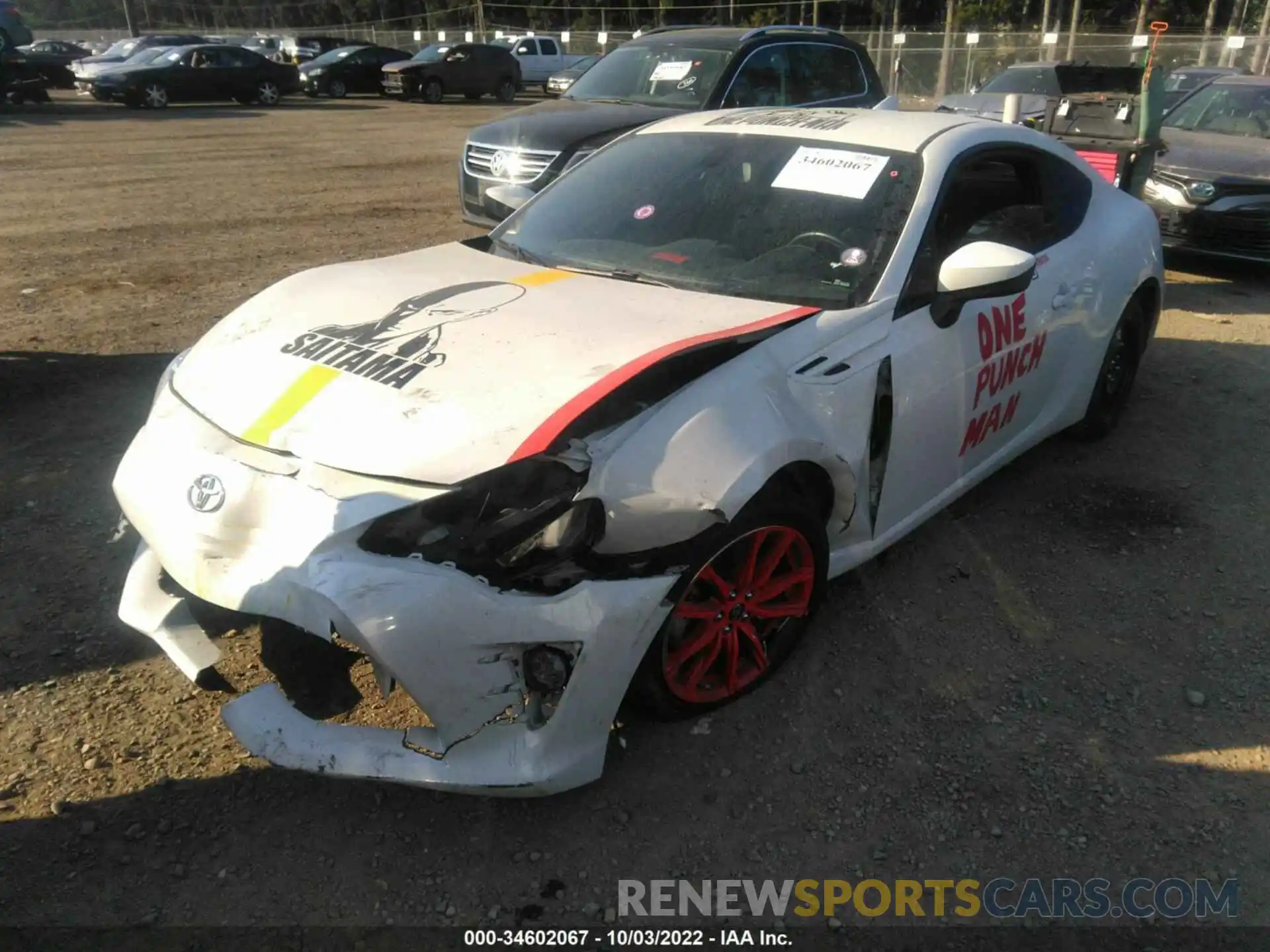 2 Photograph of a damaged car JF1ZNAA11L9752592 TOYOTA 86 2020