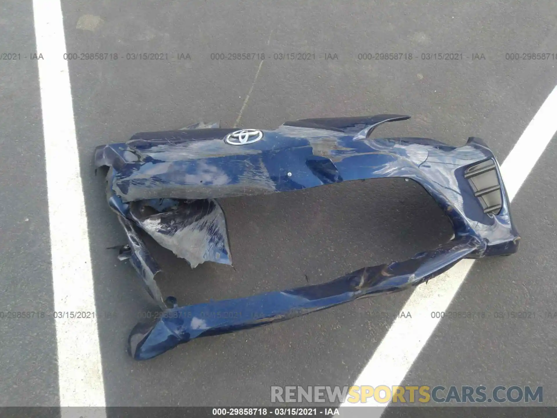 11 Photograph of a damaged car JF1ZNAA12L8751697 TOYOTA 86 2020