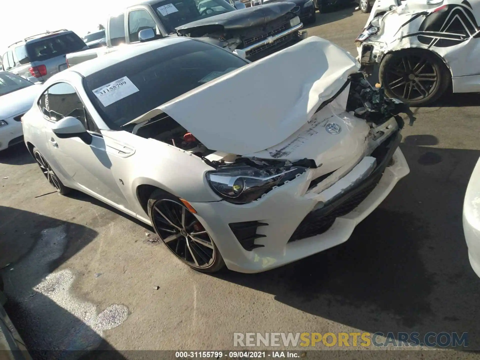 1 Photograph of a damaged car JF1ZNAA13L9751363 TOYOTA 86 2020