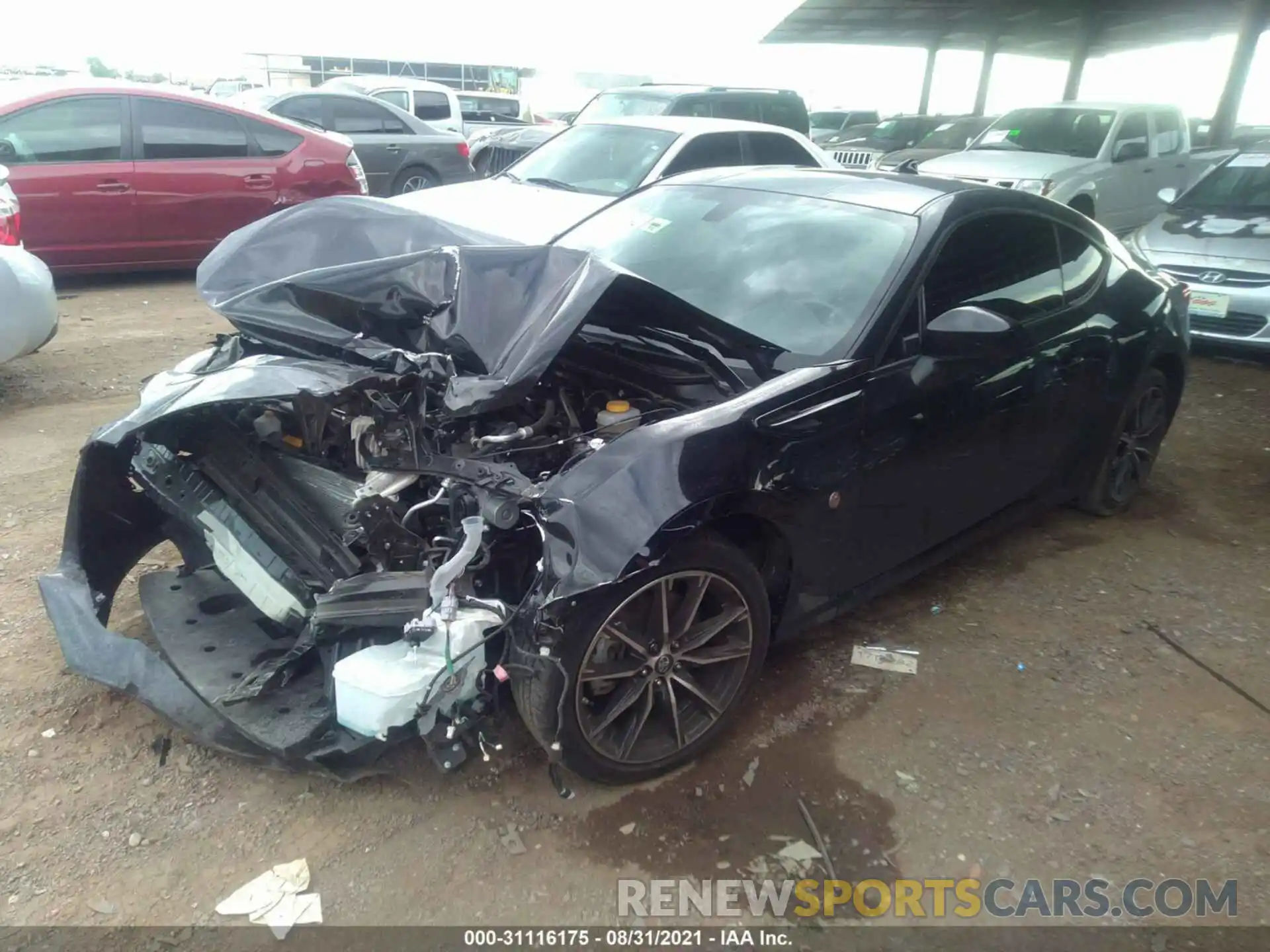 2 Photograph of a damaged car JF1ZNAA14L8751474 TOYOTA 86 2020