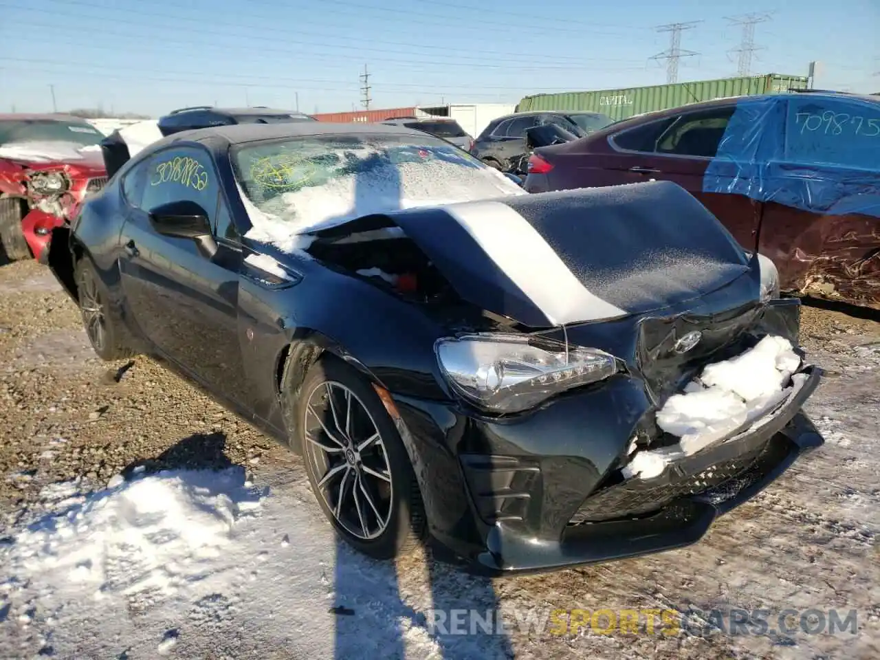 1 Photograph of a damaged car JF1ZNAA15L8752441 TOYOTA 86 2020