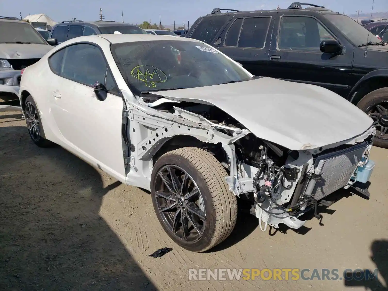 1 Photograph of a damaged car JF1ZNAA16L8751184 TOYOTA 86 2020