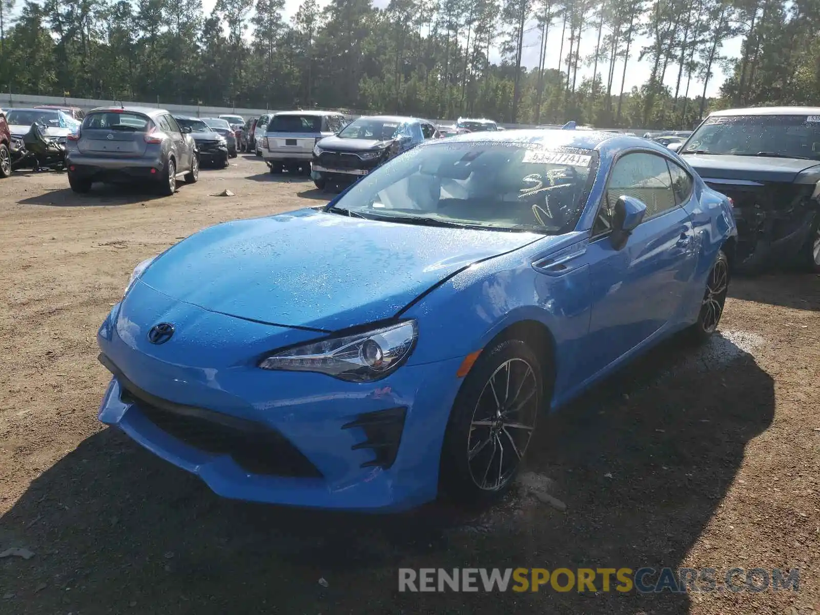 2 Photograph of a damaged car JF1ZNAA16L8753100 TOYOTA 86 2020