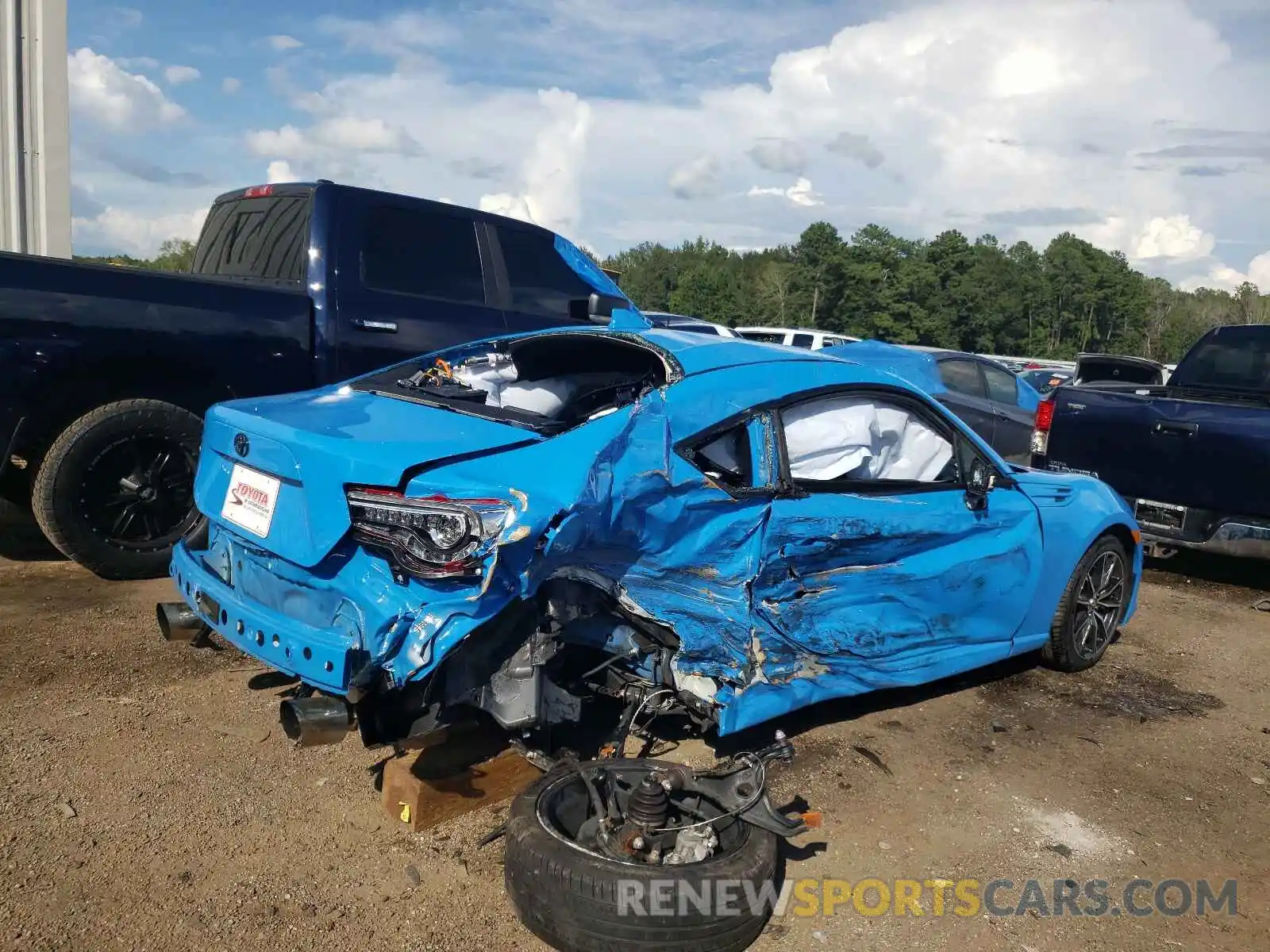 9 Photograph of a damaged car JF1ZNAA16L8753100 TOYOTA 86 2020