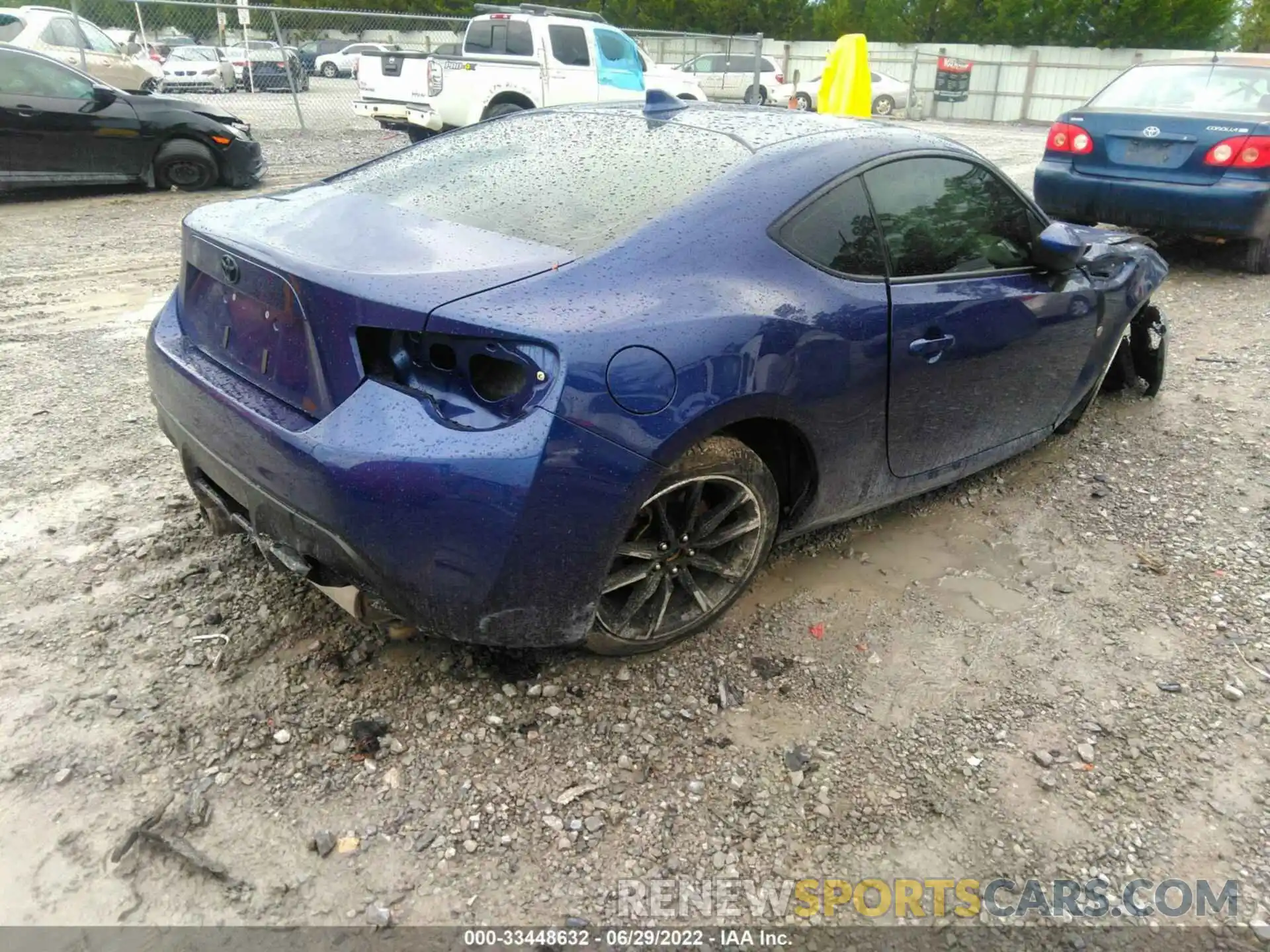 4 Фотография поврежденного автомобиля JF1ZNAA17L9751091 TOYOTA 86 2020