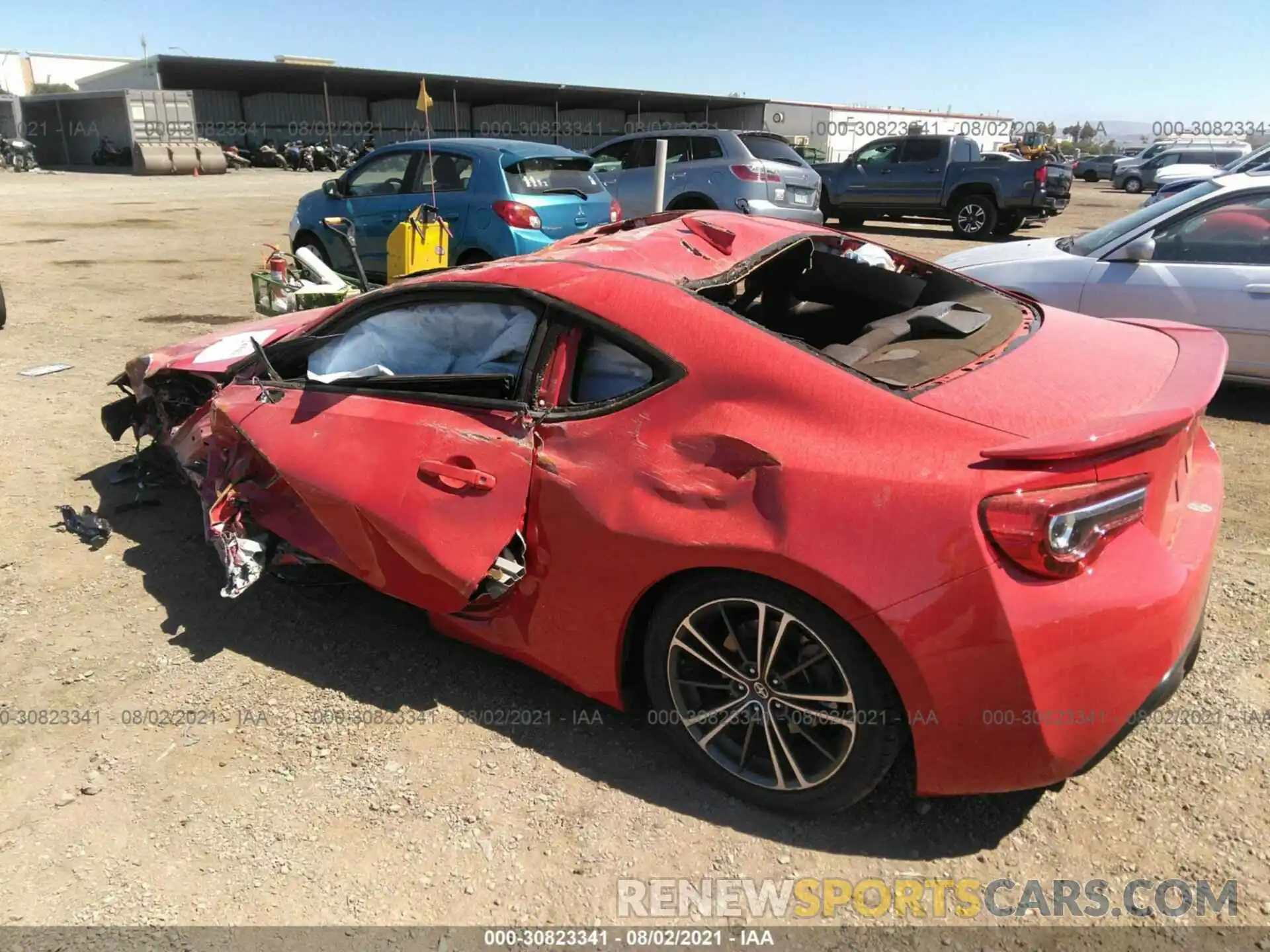 3 Photograph of a damaged car JF1ZNAA18L8751722 TOYOTA 86 2020