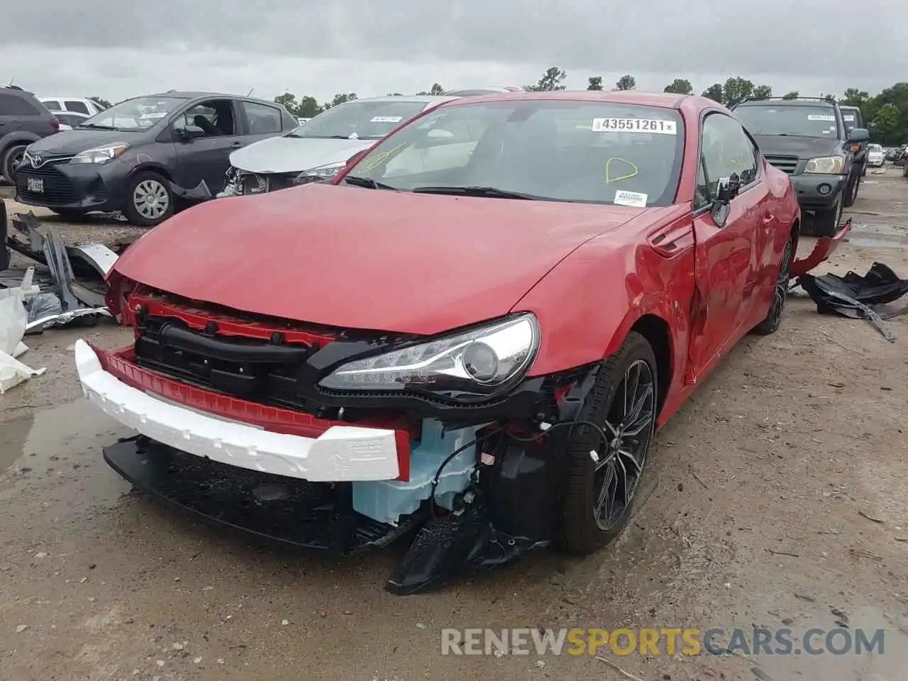 2 Photograph of a damaged car JF1ZNAA18L8753616 TOYOTA 86 2020