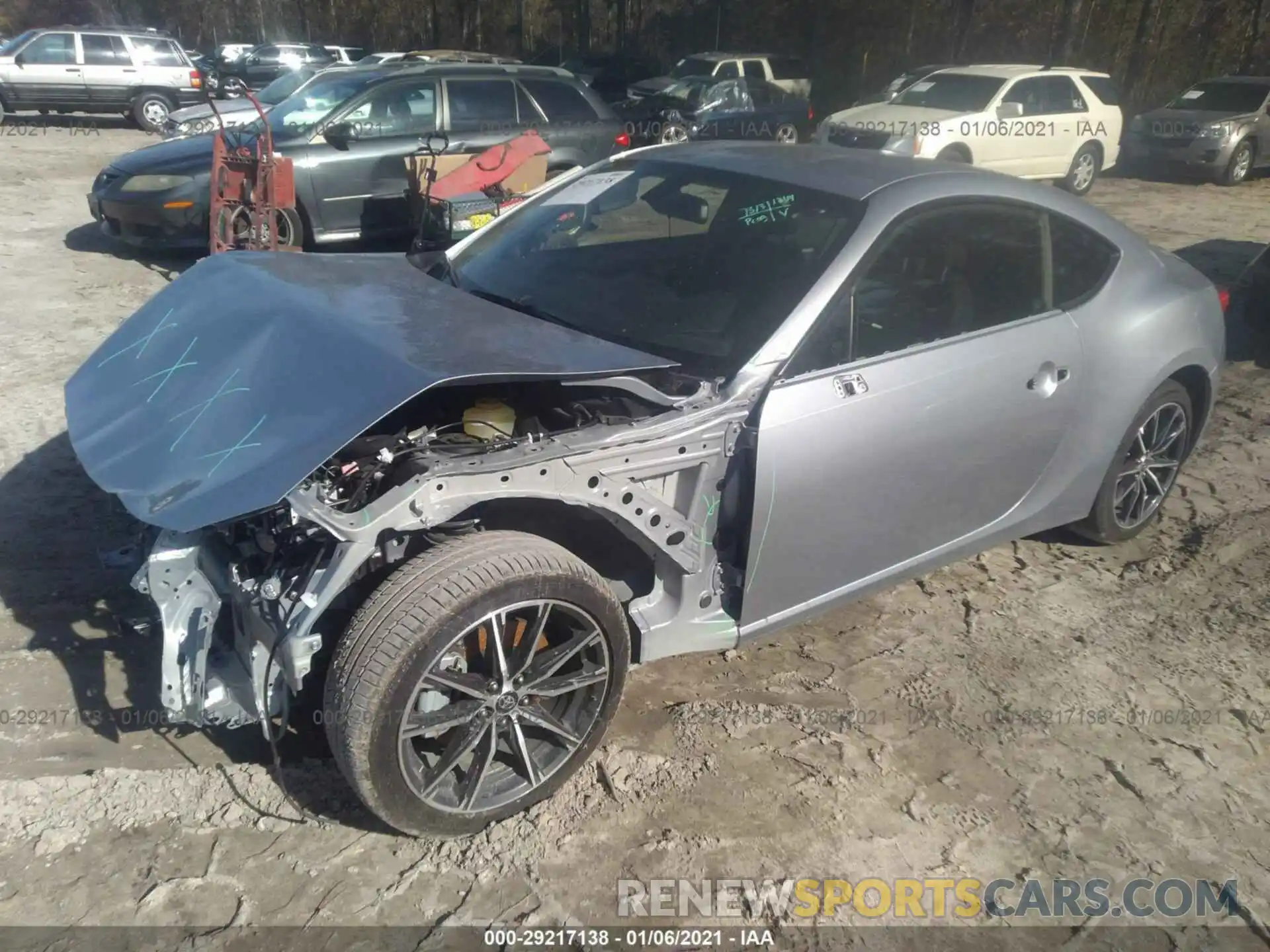 2 Photograph of a damaged car JF1ZNAA19L8752054 TOYOTA 86 2020