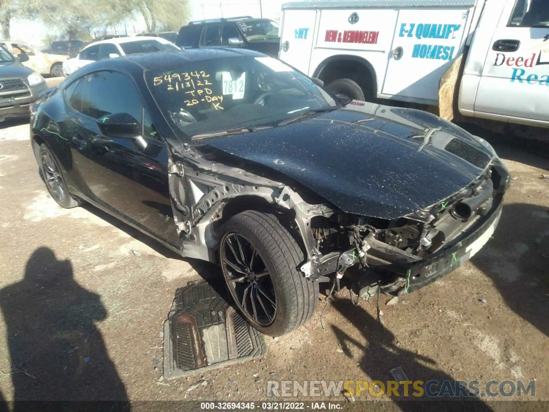 1 Photograph of a damaged car JF1ZNAA19L8752250 TOYOTA 86 2020