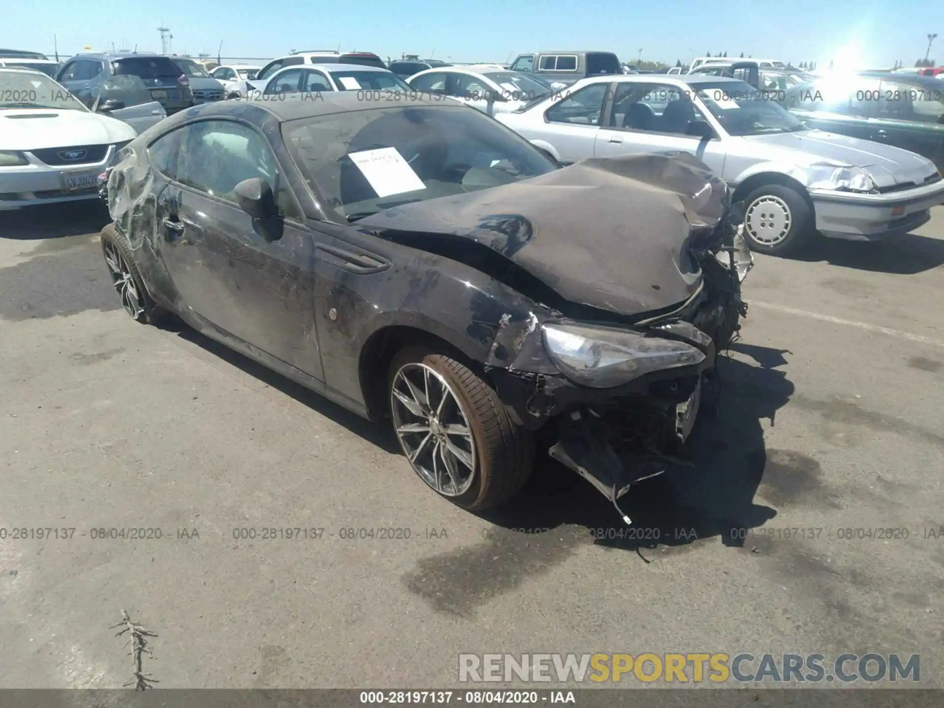 1 Photograph of a damaged car JF1ZNAA19L8752278 TOYOTA 86 2020