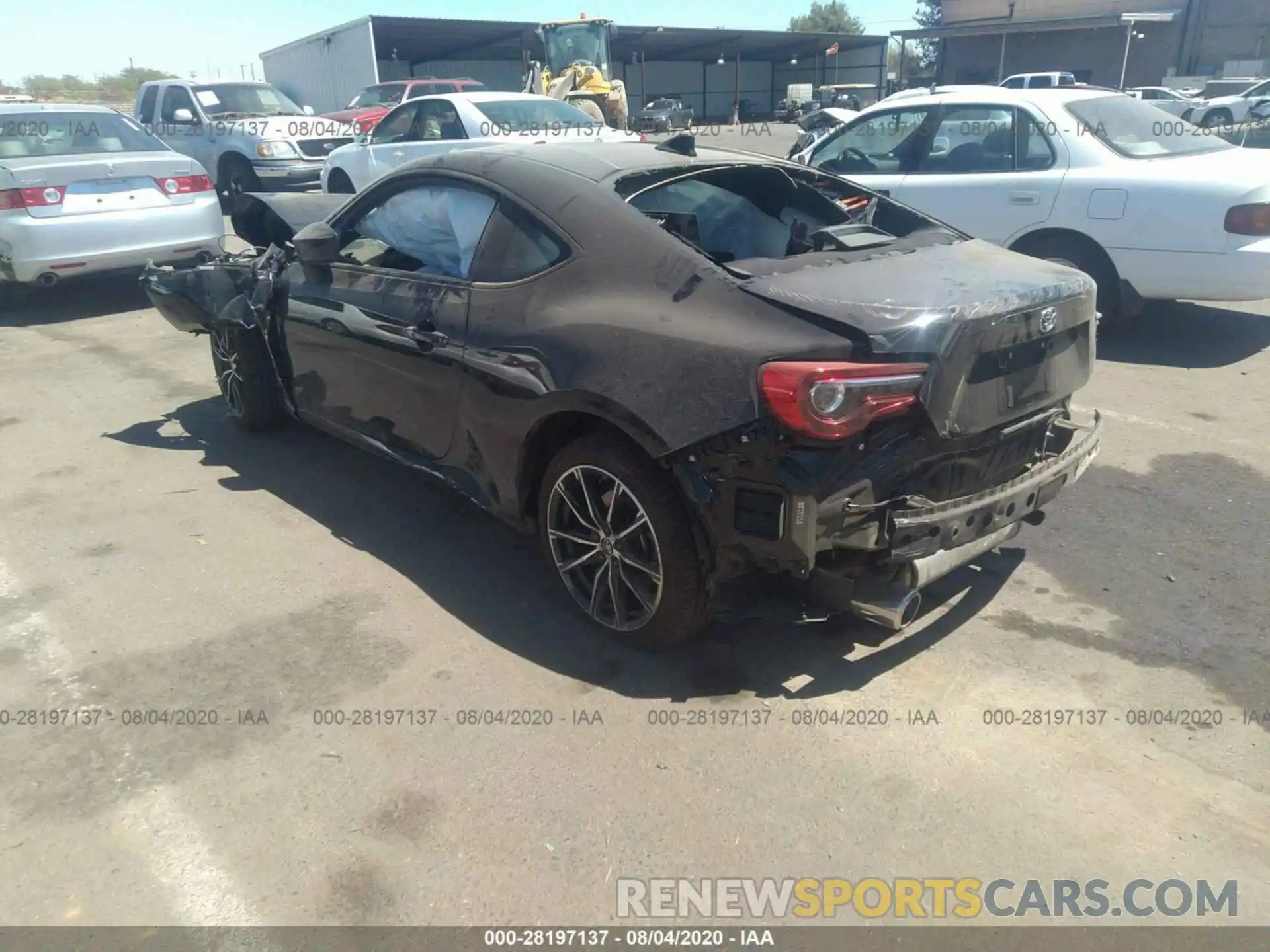 3 Фотография поврежденного автомобиля JF1ZNAA19L8752278 TOYOTA 86 2020