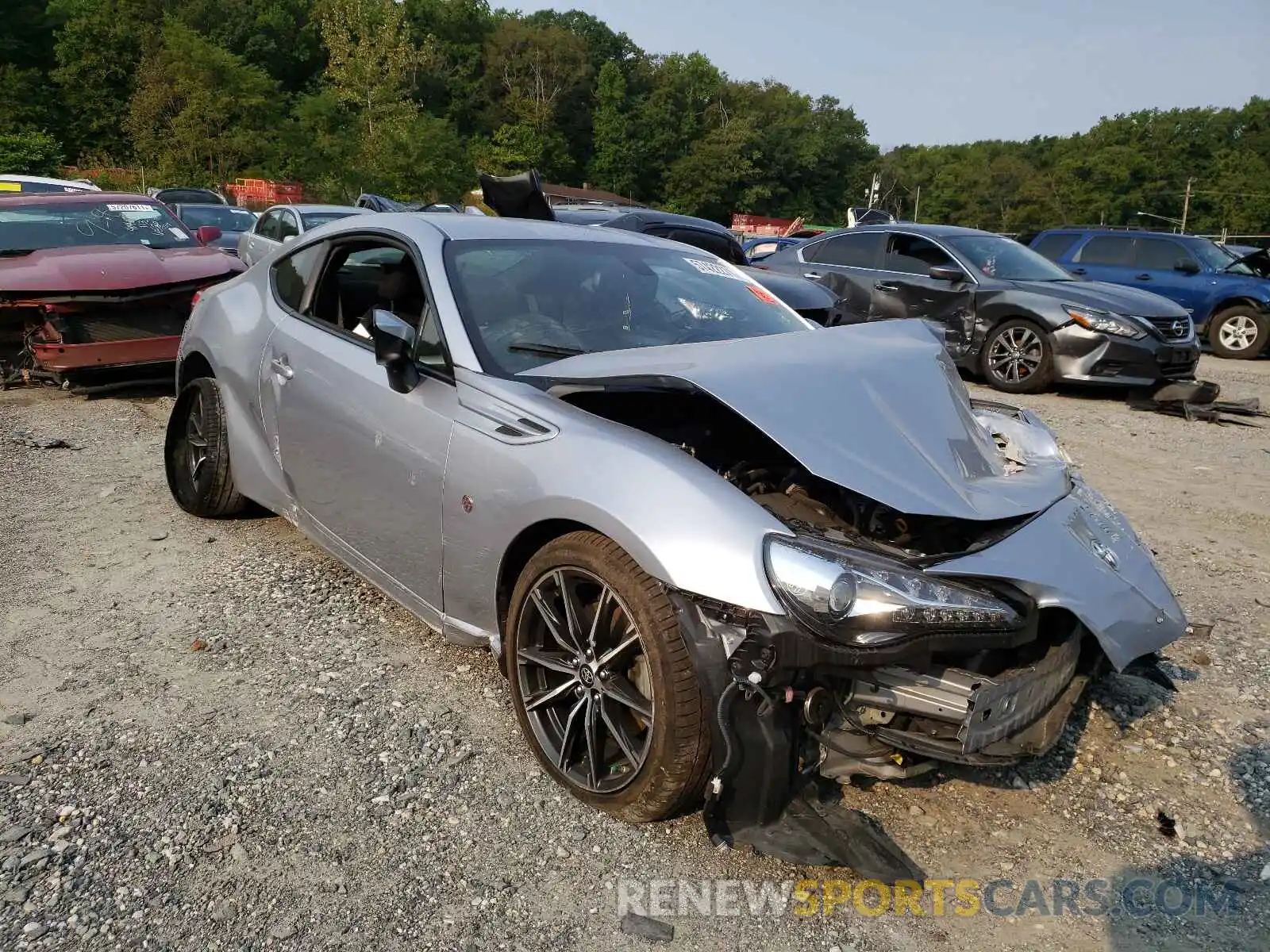 1 Photograph of a damaged car JF1ZNAA1XL8752399 TOYOTA 86 2020