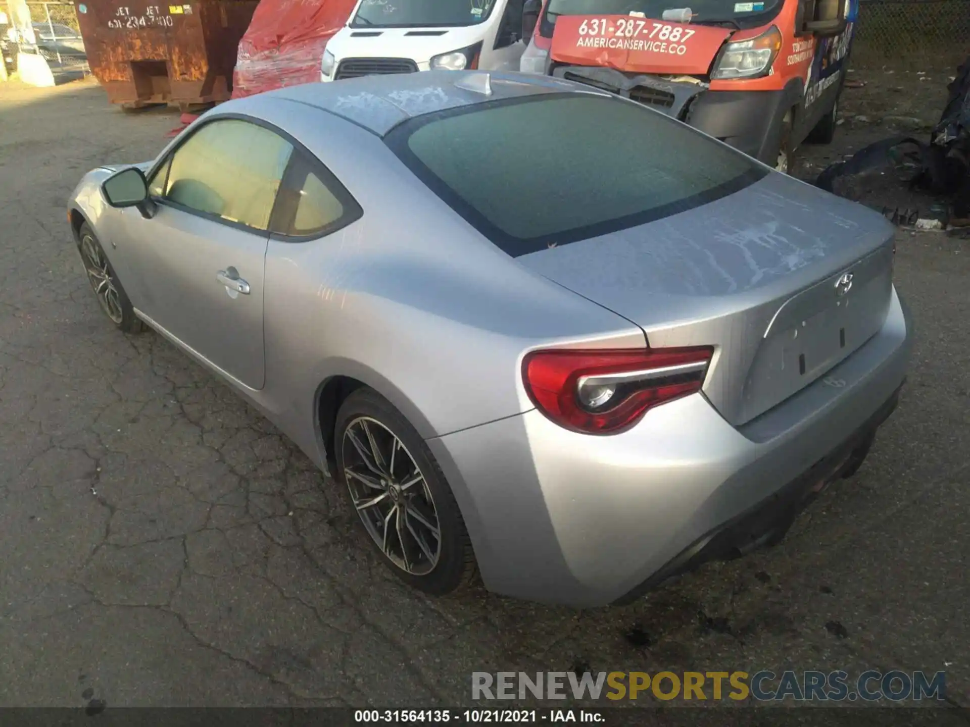 3 Фотография поврежденного автомобиля JF1ZNAA1XL8753858 TOYOTA 86 2020