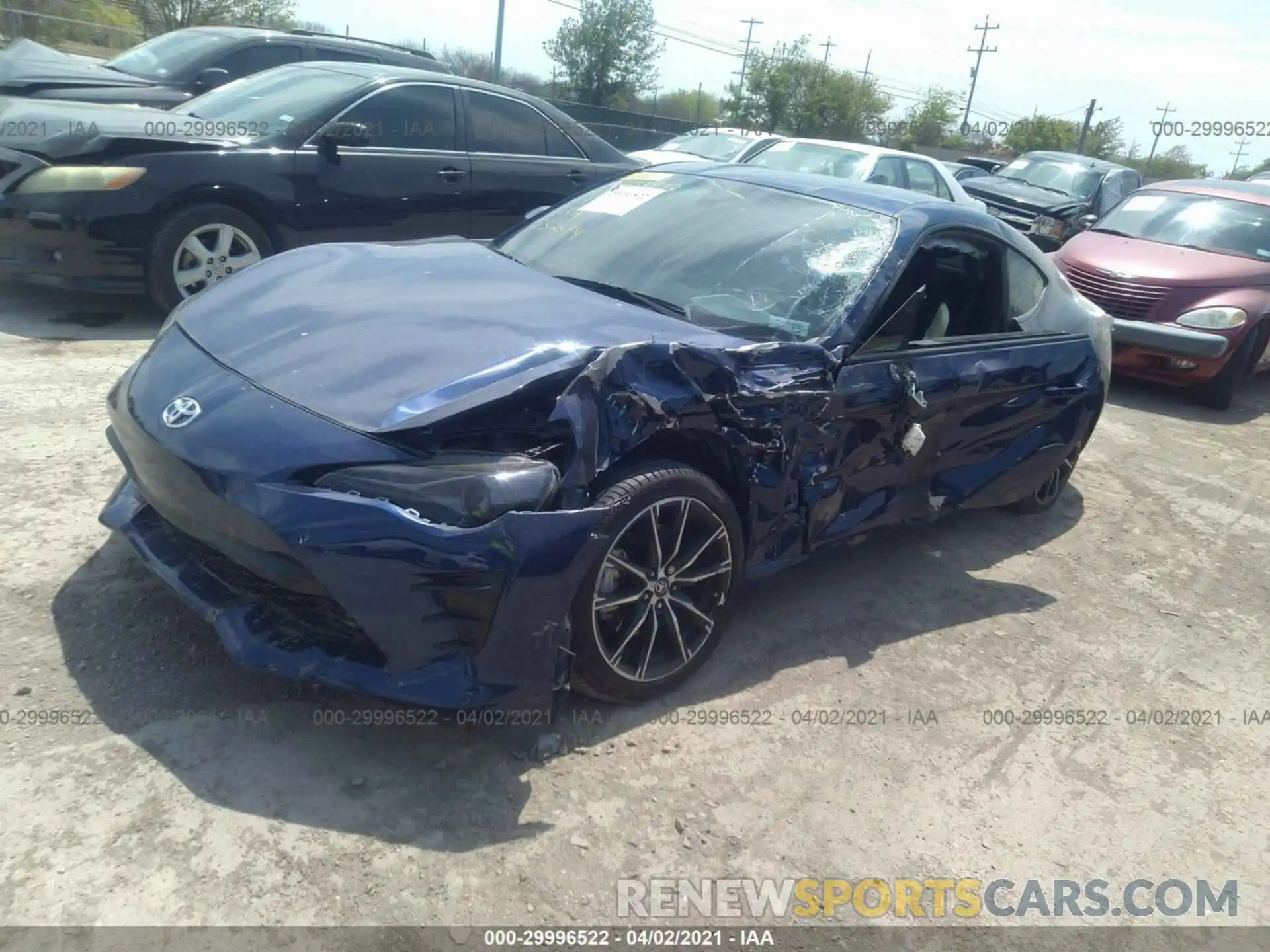 2 Photograph of a damaged car JF1ZNAA1XL9752574 TOYOTA 86 2020